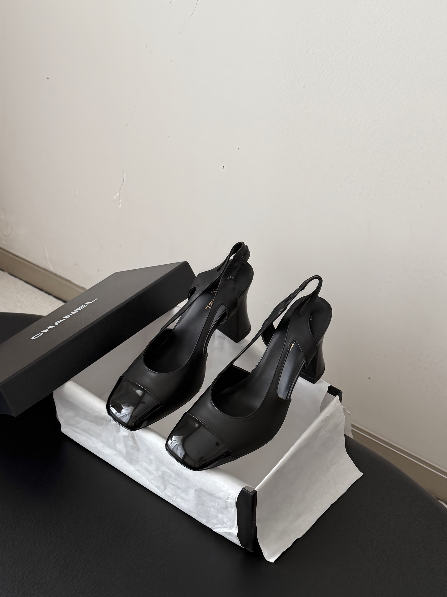 Cheap Chanel High Heels for Women in 233080, $90 USD- [IB233080] - Replica Chanel High Heels for Women