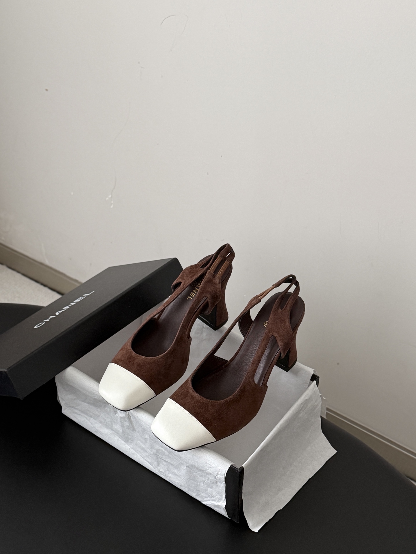 Cheap Chanel High Heels for Women in 233082, $90 USD- [IB233082] - Replica Chanel High Heels for Women