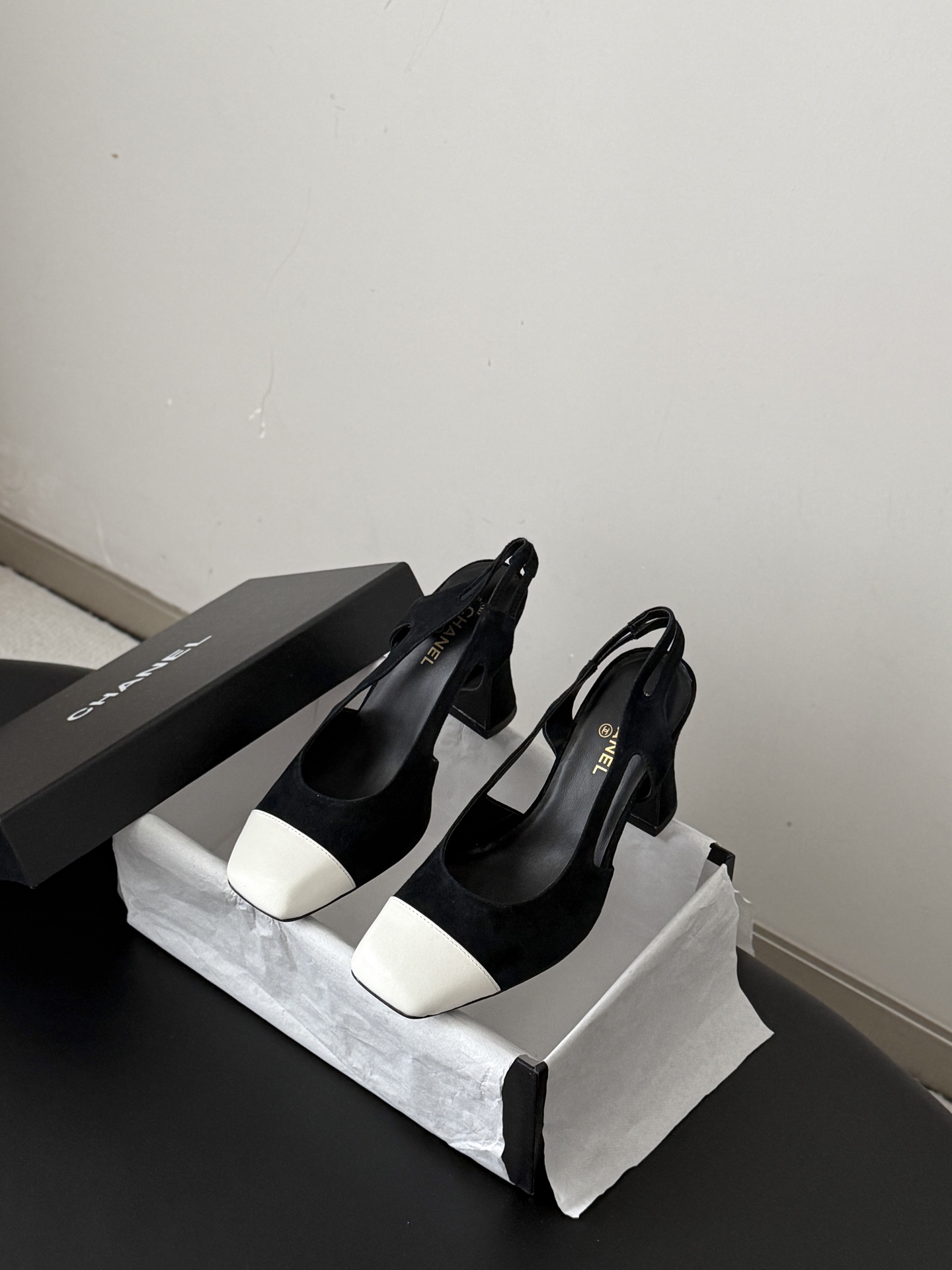 Cheap Chanel High Heels for Women in 233083, $90 USD- [IB233083] - Replica Chanel High Heels for Women