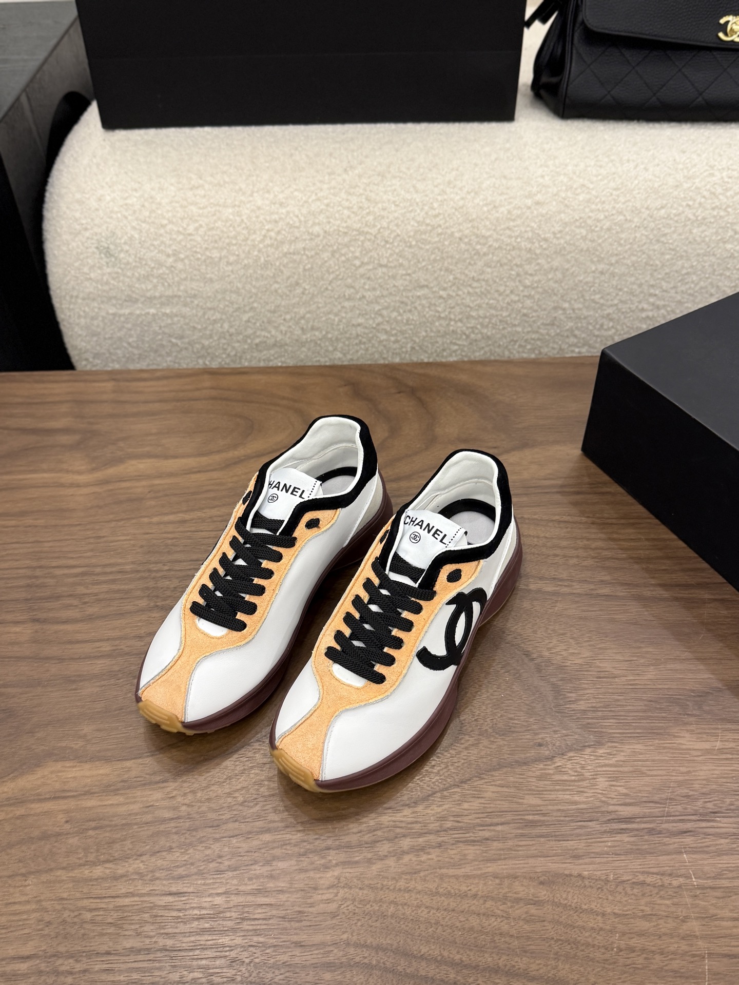 Cheap Chanel Sneakers For Women in 233103, $90 USD- [IB233103] - Replica Chanel Sneakers For Women
