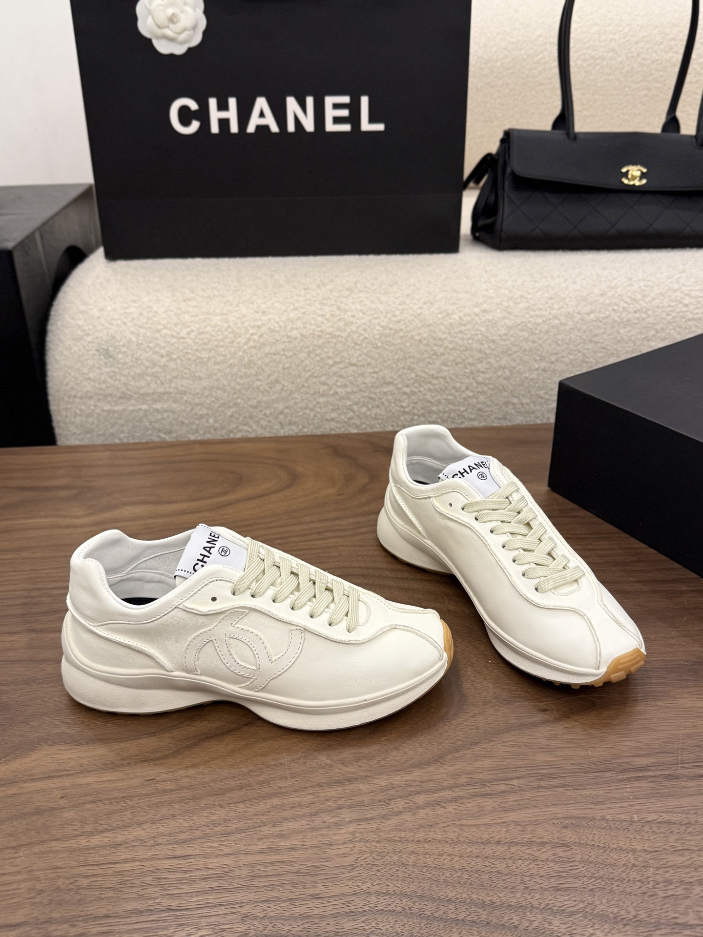 Cheap Chanel Sneakers For Women in 233104, $90 USD- [IB233104] - Replica Chanel Sneakers For Women