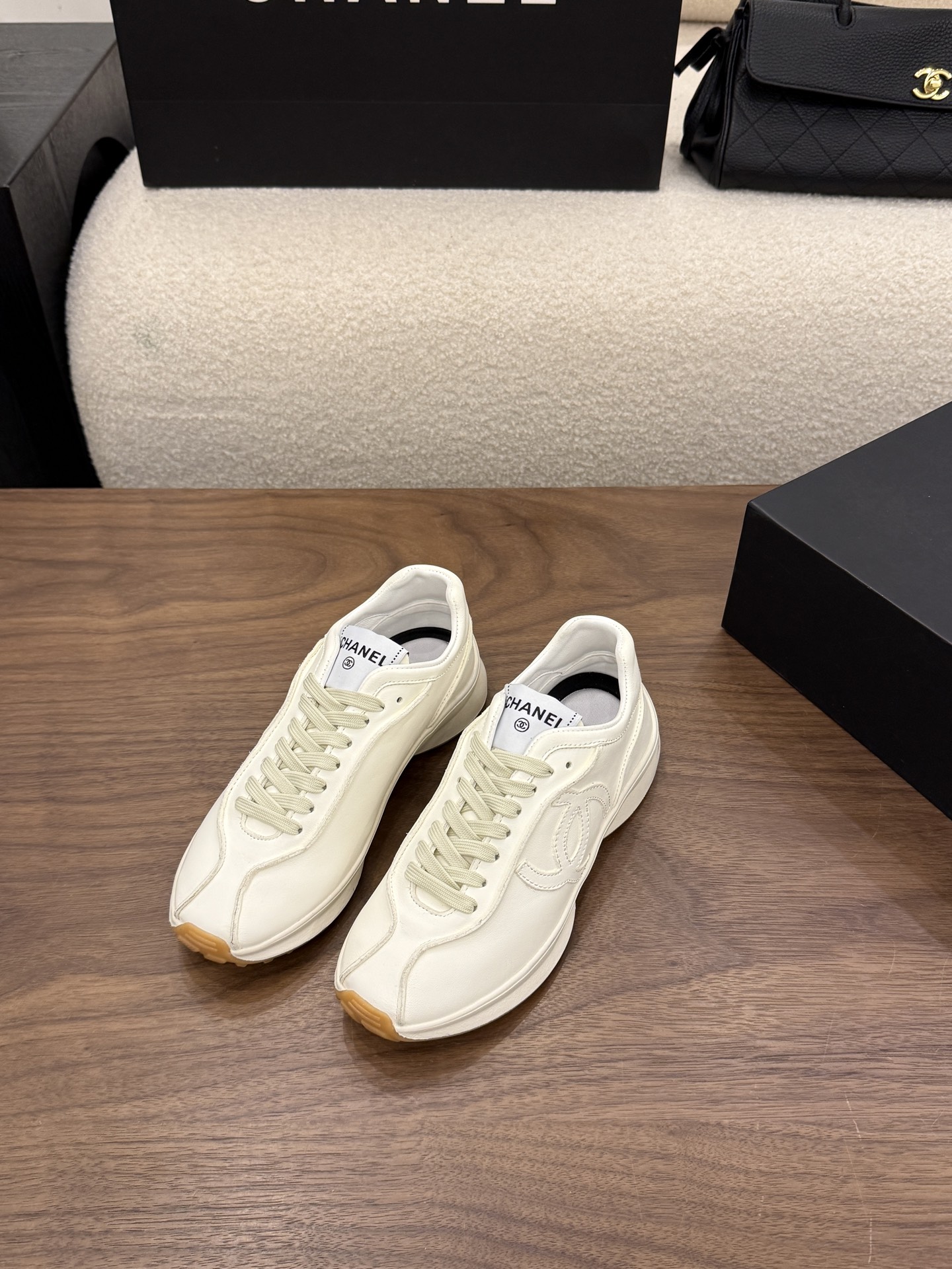 Cheap Chanel Sneakers For Women in 233104, $90 USD- [IB233104] - Replica Chanel Sneakers For Women