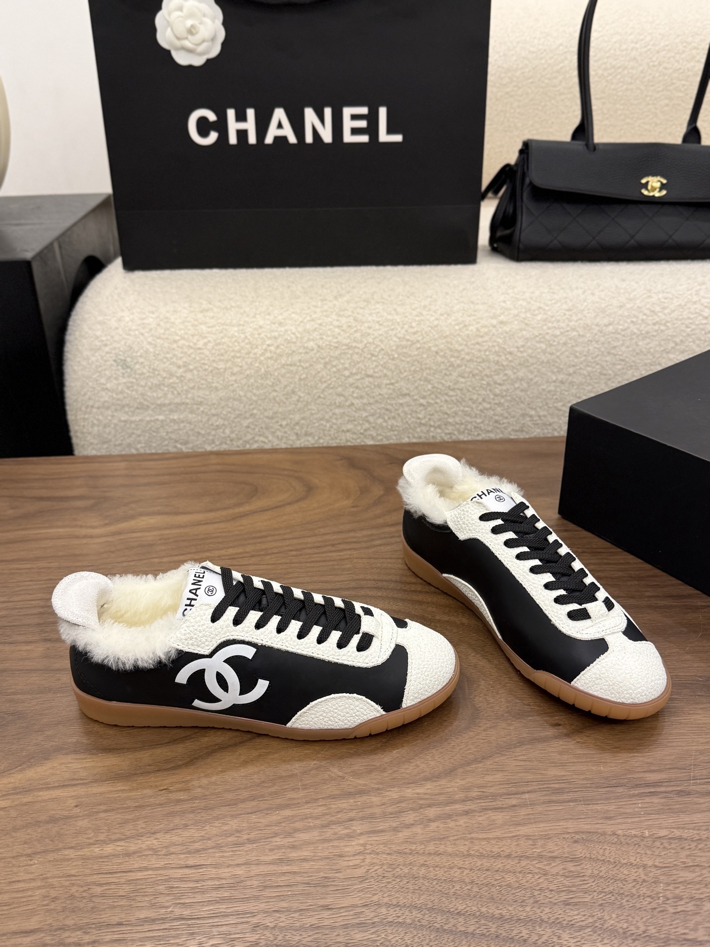 Cheap Chanel Sneakers For Women in 233105, $85 USD- [IB233105] - Replica Chanel Sneakers For Women