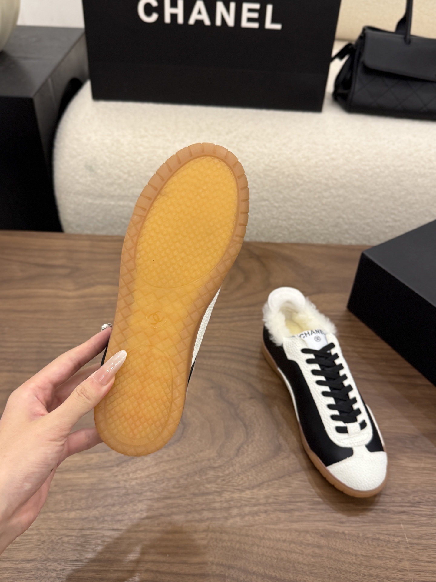Cheap Chanel Sneakers For Women in 233105, $85 USD- [IB233105] - Replica Chanel Sneakers For Women