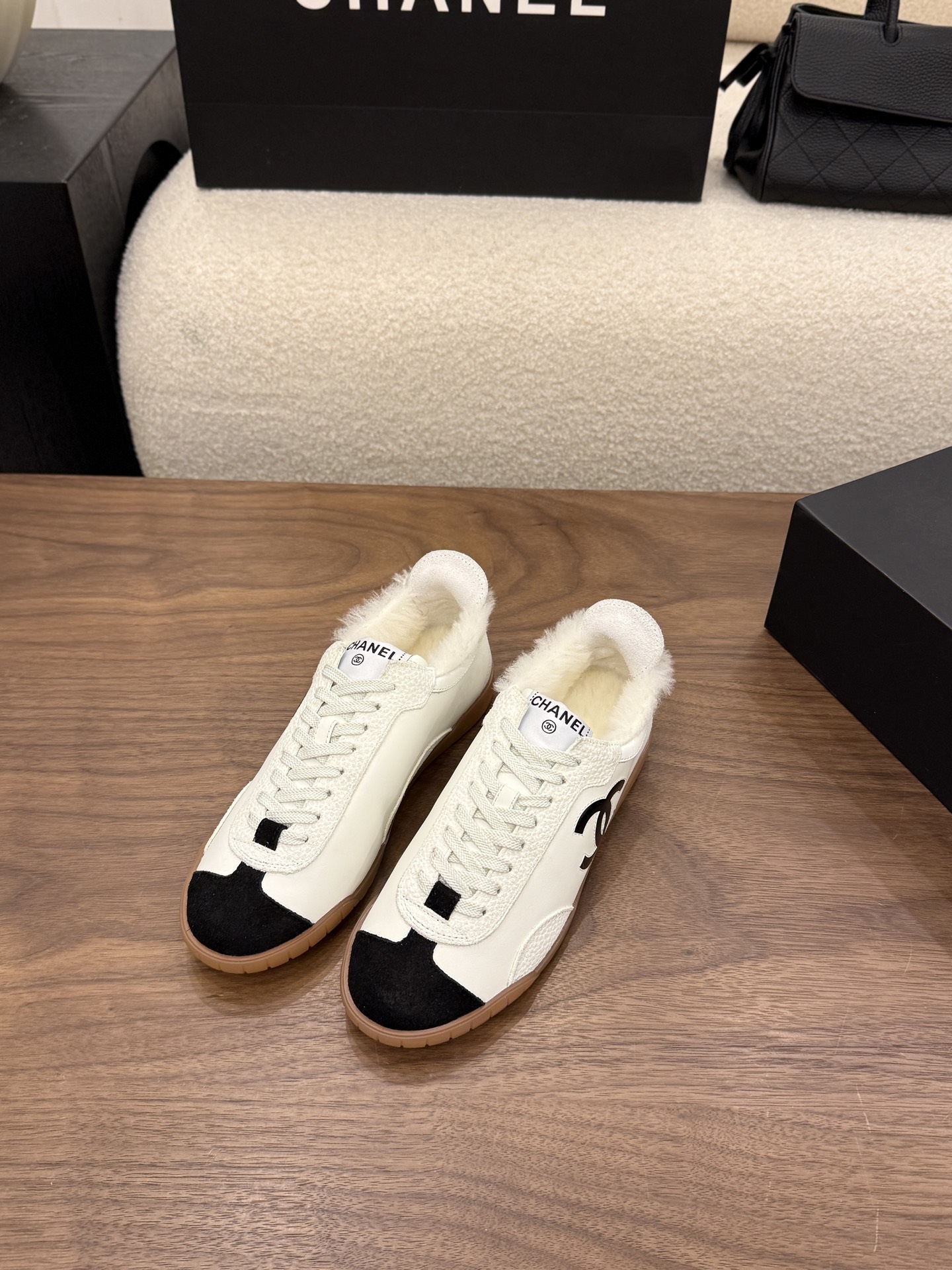 Cheap Chanel Sneakers For Women in 233106, $85 USD- [IB233106] - Replica Chanel Sneakers For Women