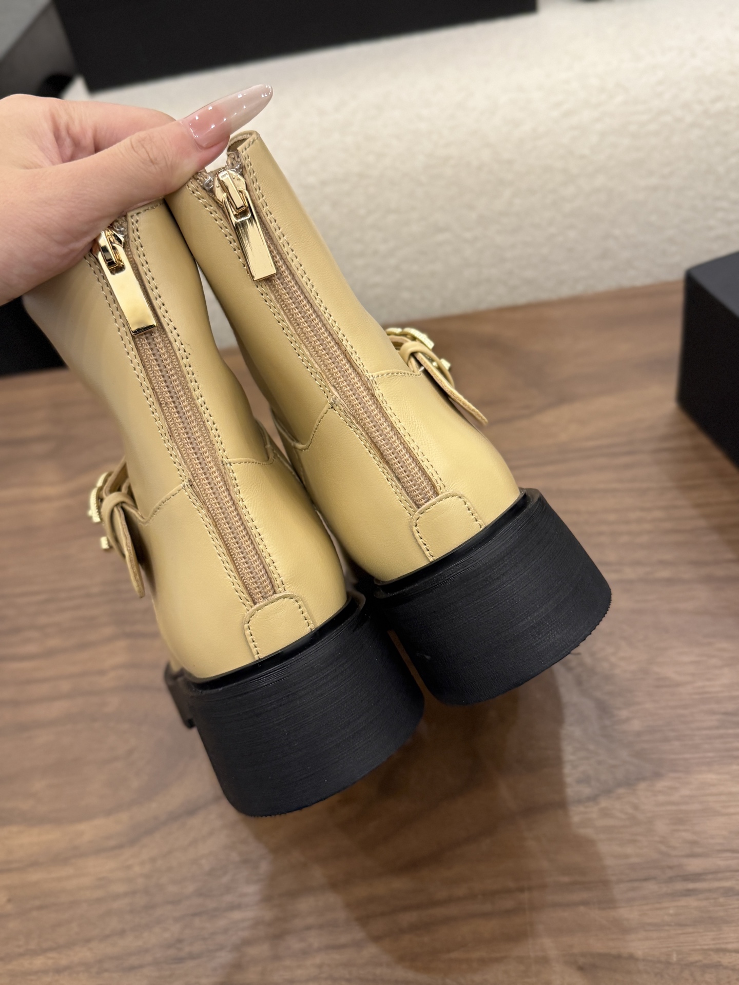 Cheap Chanel Boots For Women in 233116, $115 USD- [IB233116] - Replica Chanel Boots For Women