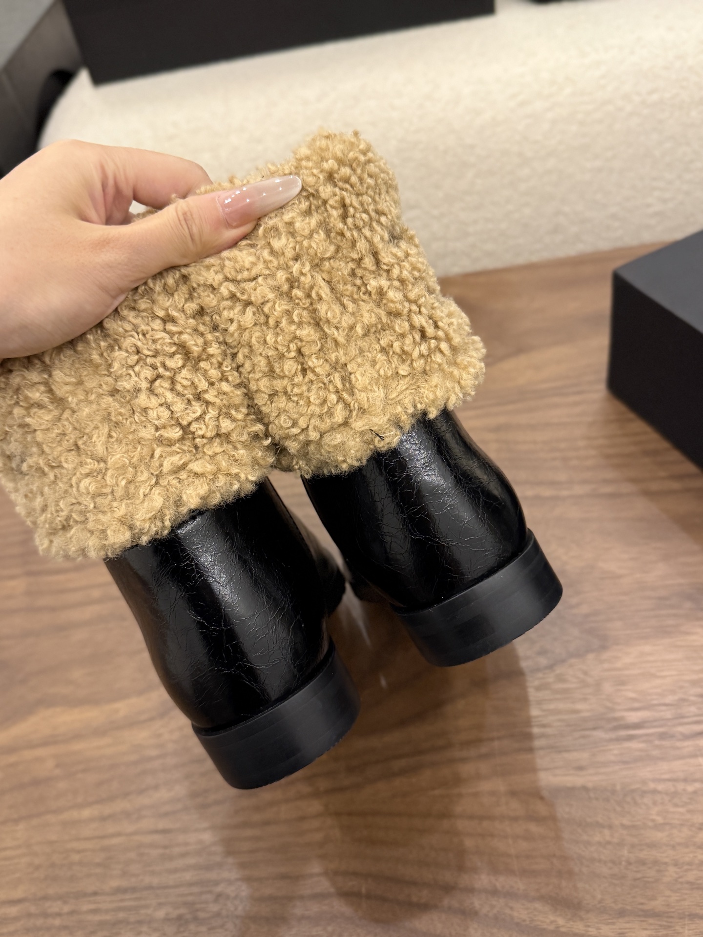 Cheap Chanel Boots For Women in 233120, $130 USD- [IB233120] - Replica Chanel Boots For Women