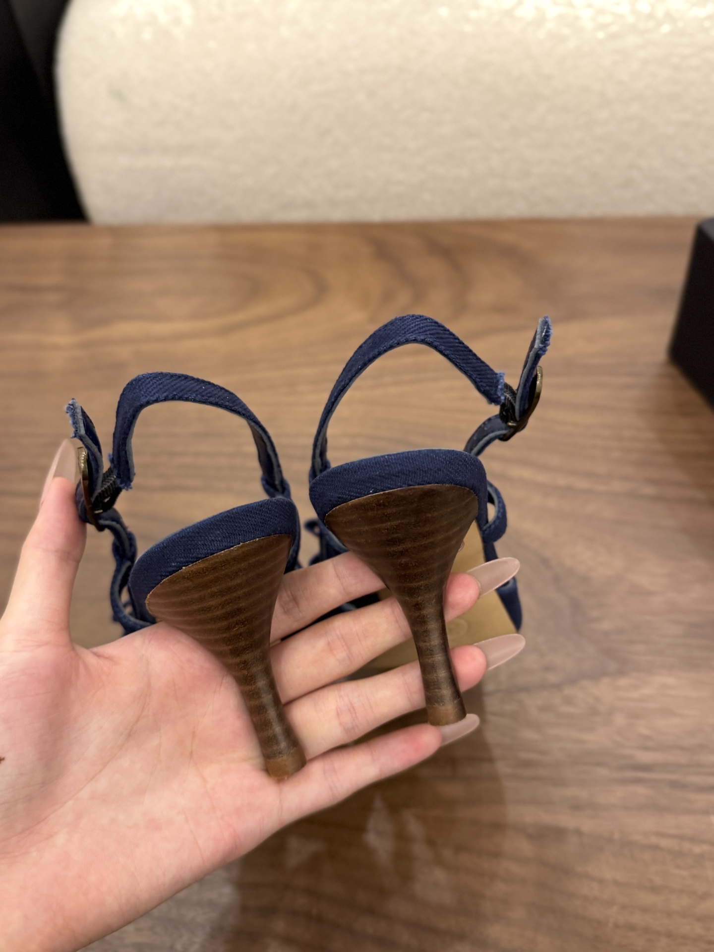 Cheap Chanel High Heels for Women in 233123, $90 USD- [IB233123] - Replica Chanel High Heels for Women