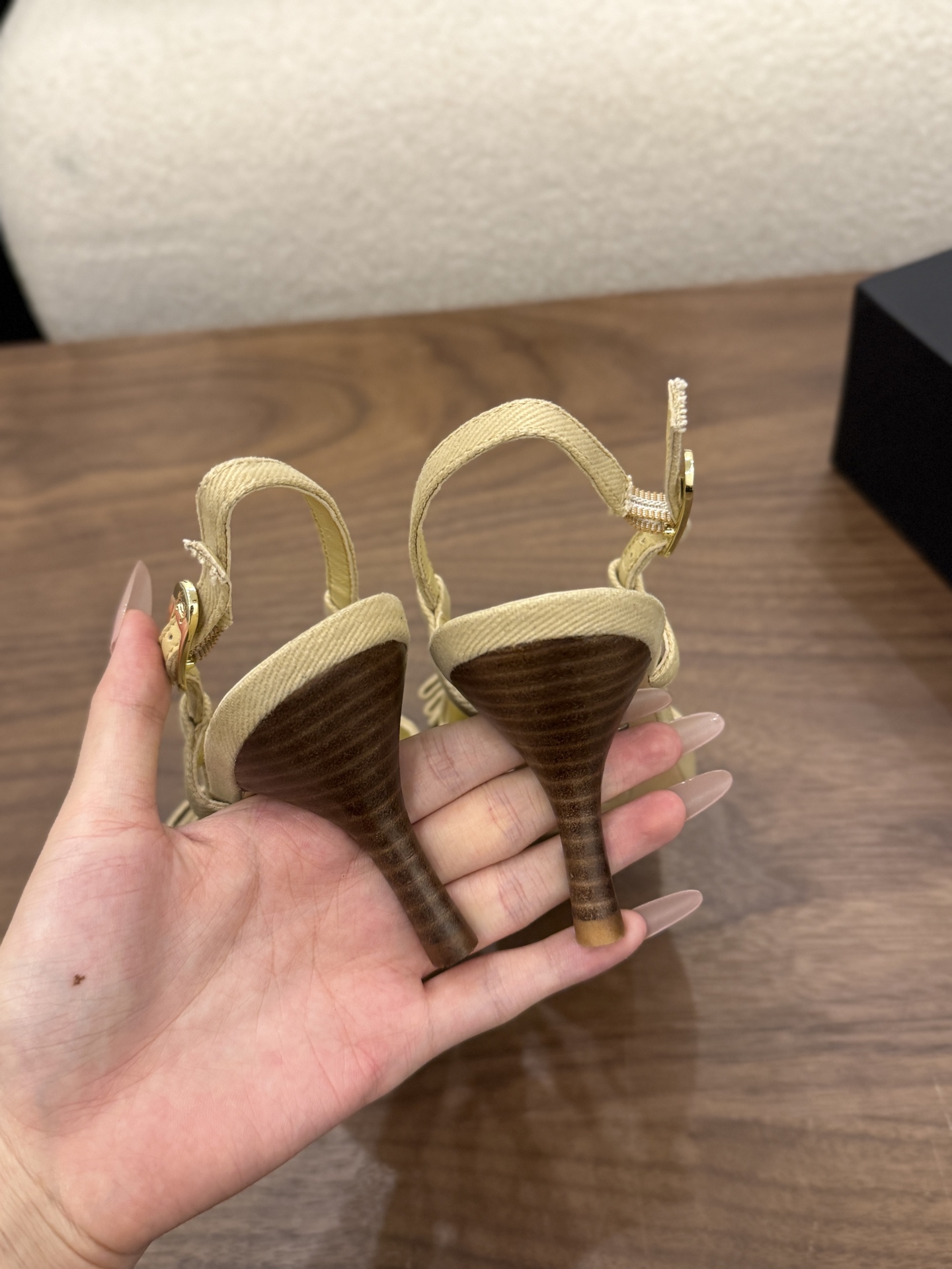 Cheap Chanel High Heels for Women in 233126, $90 USD- [IB233126] - Replica Chanel High Heels for Women