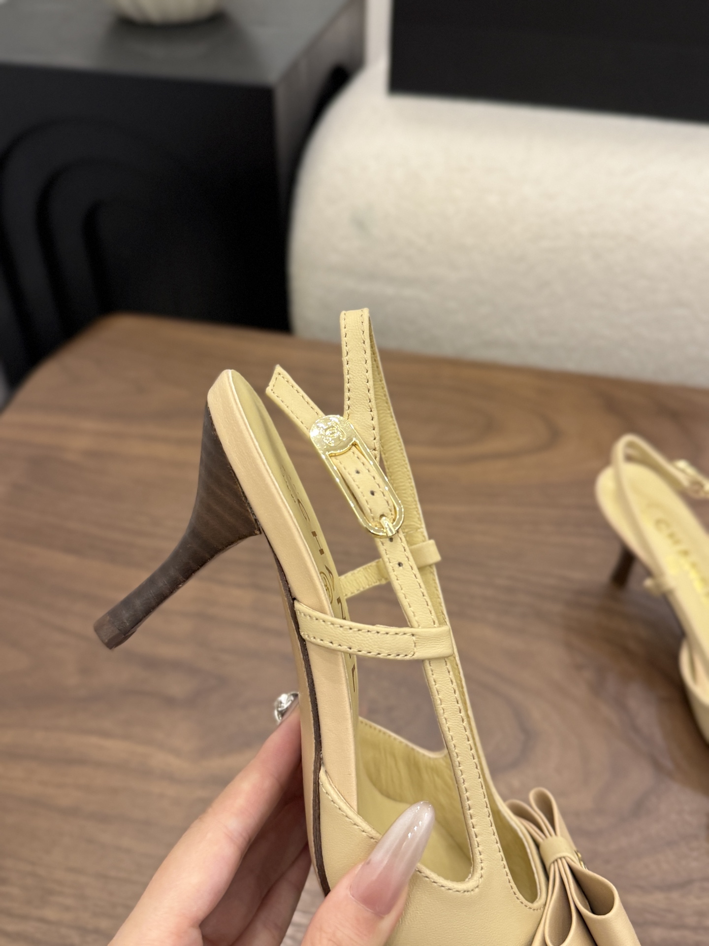 Cheap Chanel High Heels for Women in 233131, $90 USD- [IB233131] - Replica Chanel High Heels for Women