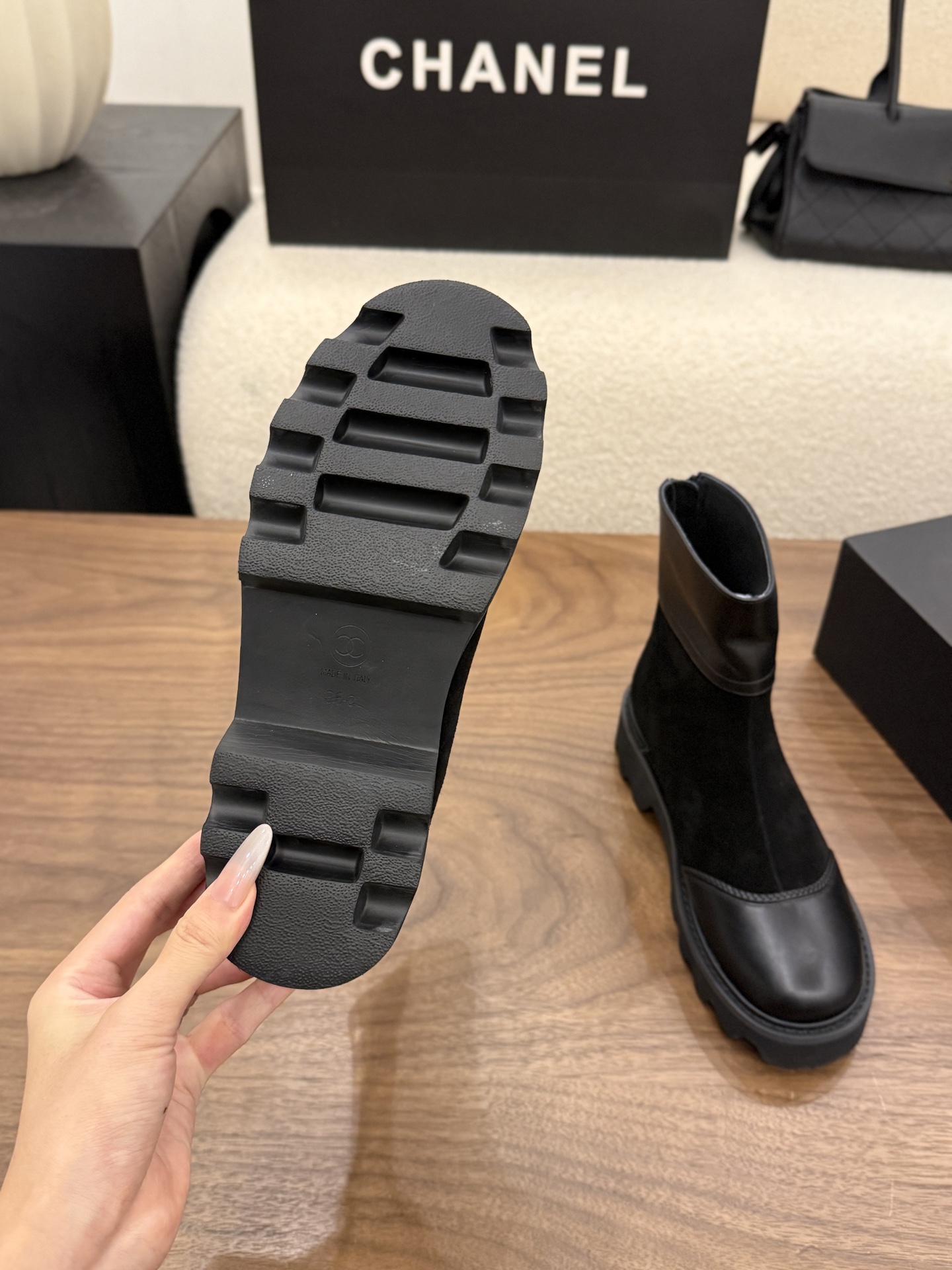Cheap Chanel High Heels for Women in 233133, $115 USD- [IB233133] - Replica Chanel High Heels for Women