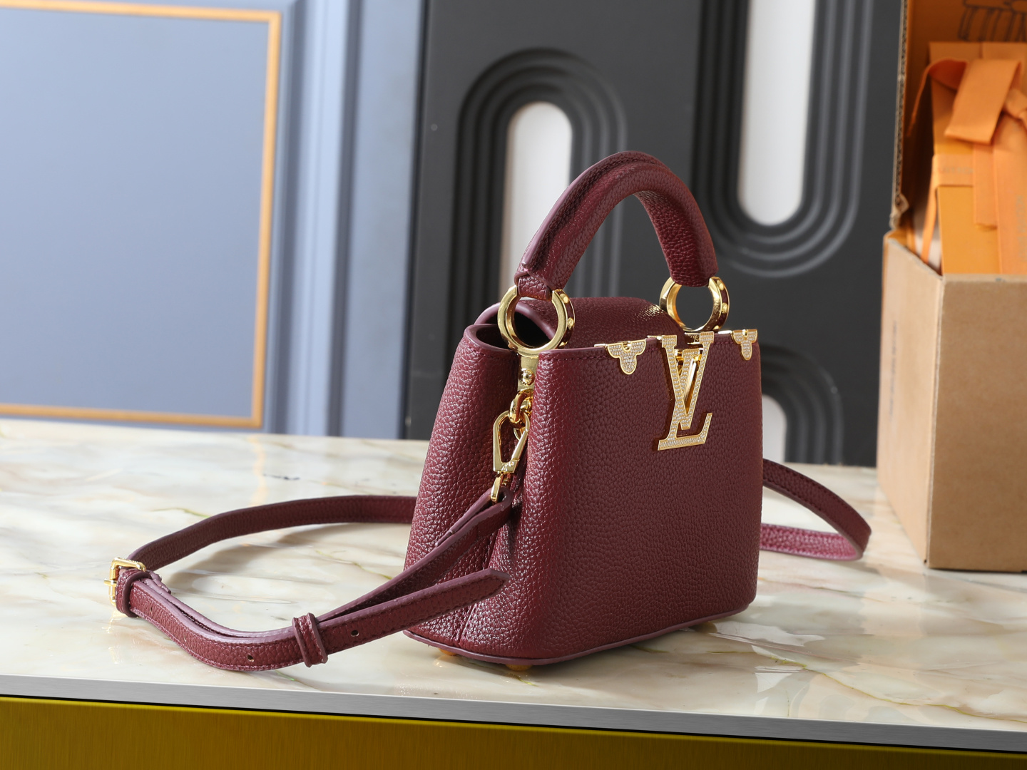 Cheap Louis Vuitton AAA Mini Shoulder Bags in 233141, $100 USD- [IB233141] - Replica Louis Vuitton AAA Mini Shoulder Bags