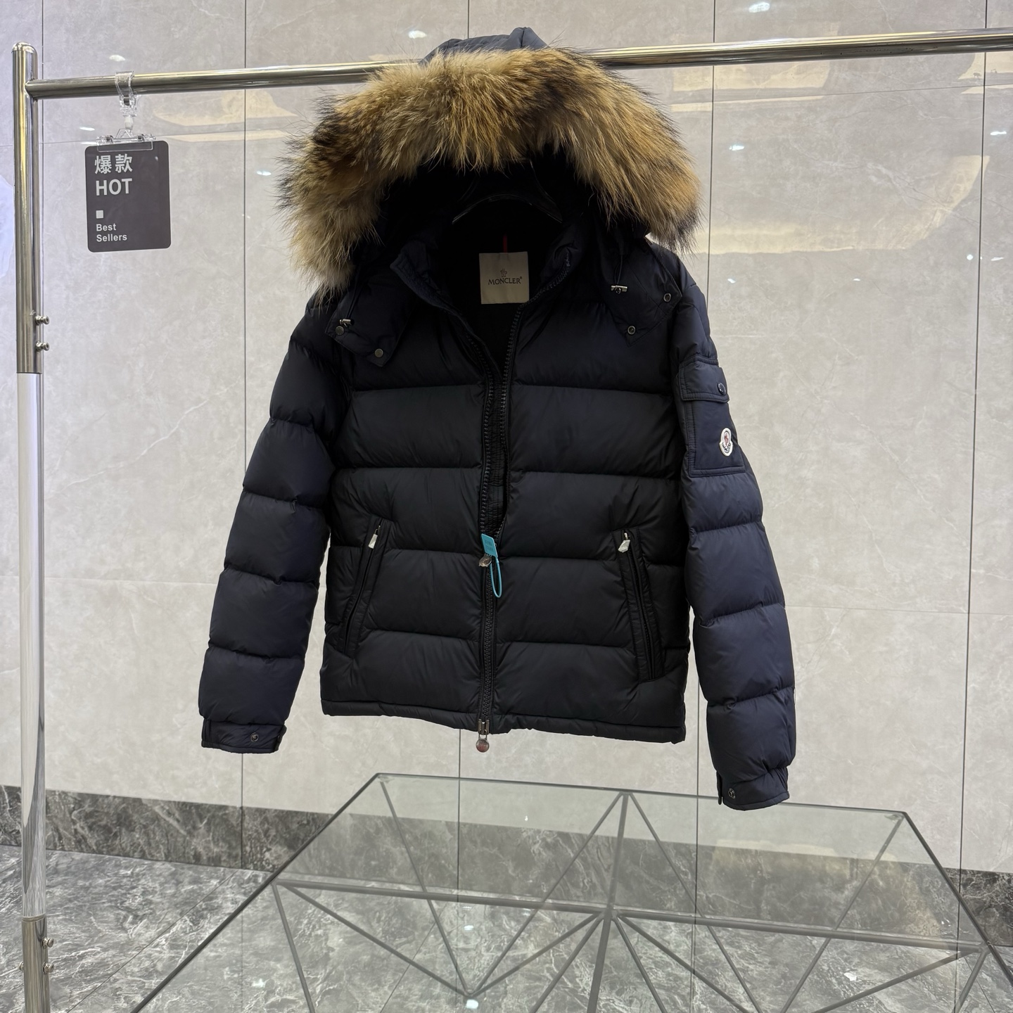 Cheap Moncle Thick Coats For Men in 233197, $160 USD- [IB233197] - Replica Moncle Thick Coats For Men