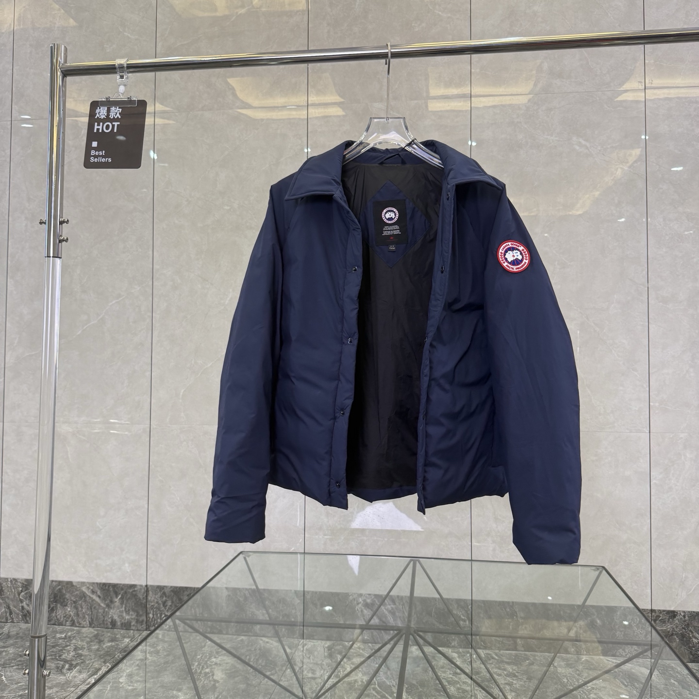 Cheap Canada Goose Down Jackets for Men in 233214, $130 USD- [IB233214] - Replica Canada Goose Down Jackets for Men