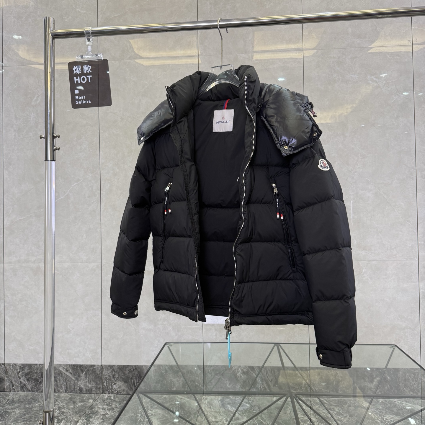 Cheap Moncle Thick Coats For Men in 233220, $140 USD- [IB233220] - Replica Moncle Thick Coats For Men