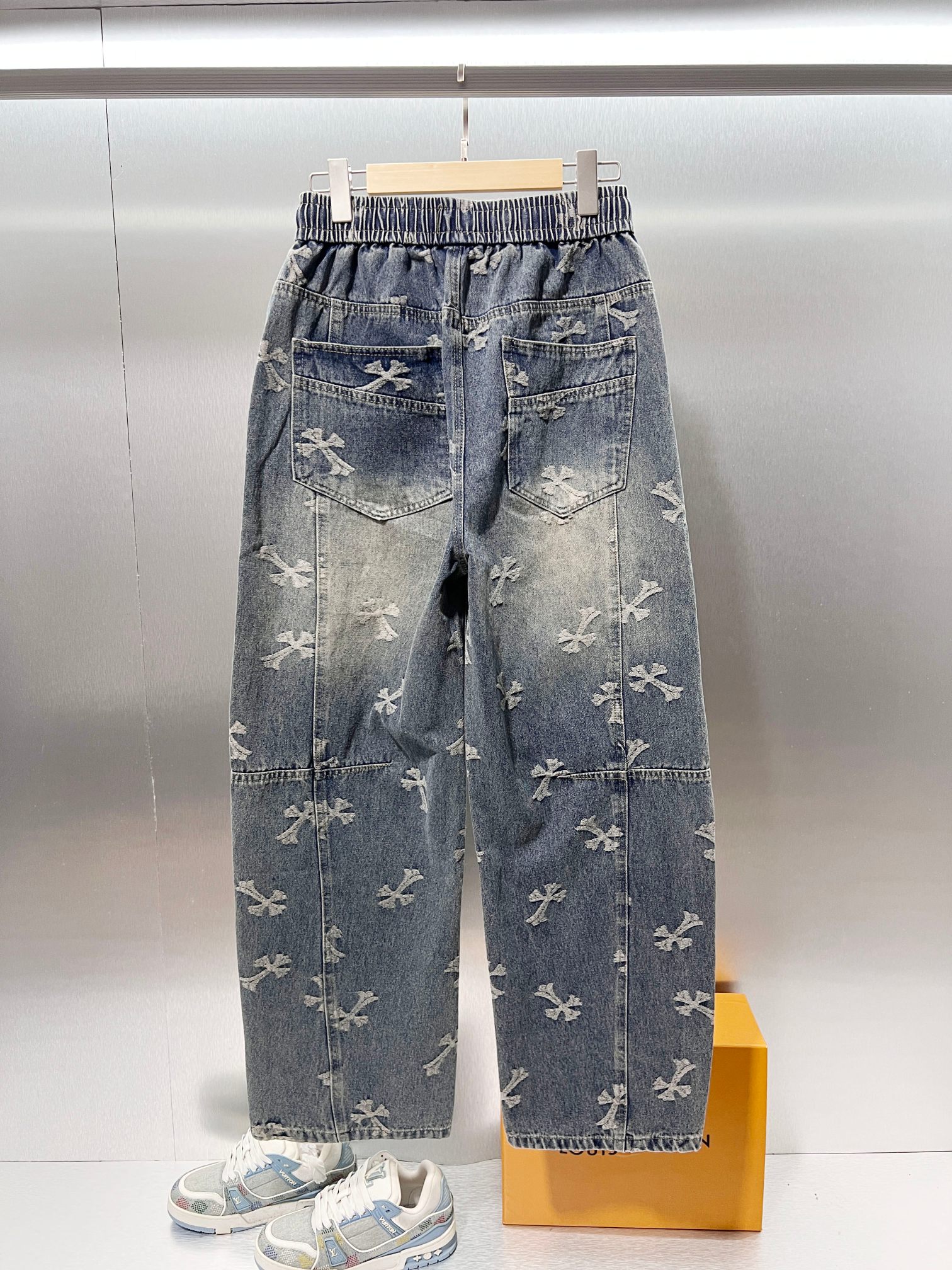 Cheap Chrome Hearts Pants in 233304, $50 USD- [IB233304] - Replica Chrome Hearts Pants