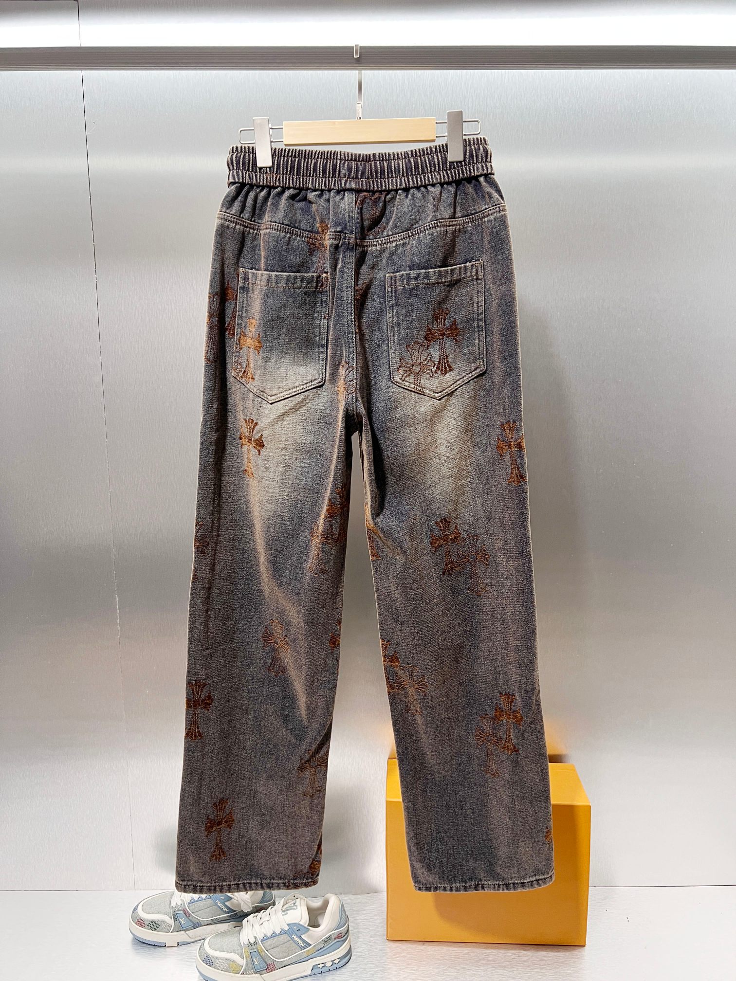Cheap Chrome Hearts Pants in 233306, $50 USD- [IB233306] - Replica Chrome Hearts Pants