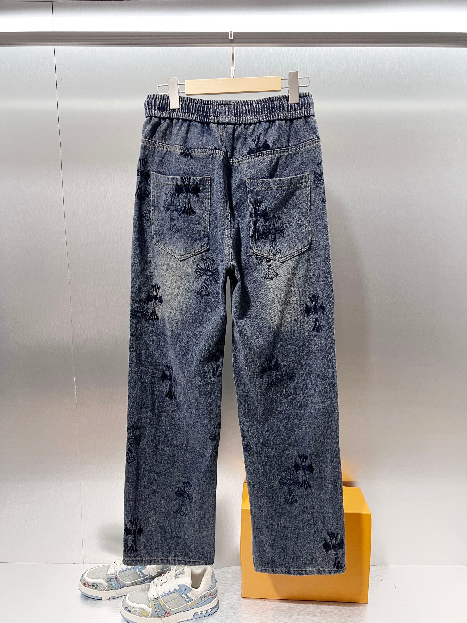 Cheap Chrome Hearts Pants in 233307, $50 USD- [IB233307] - Replica Chrome Hearts Pants