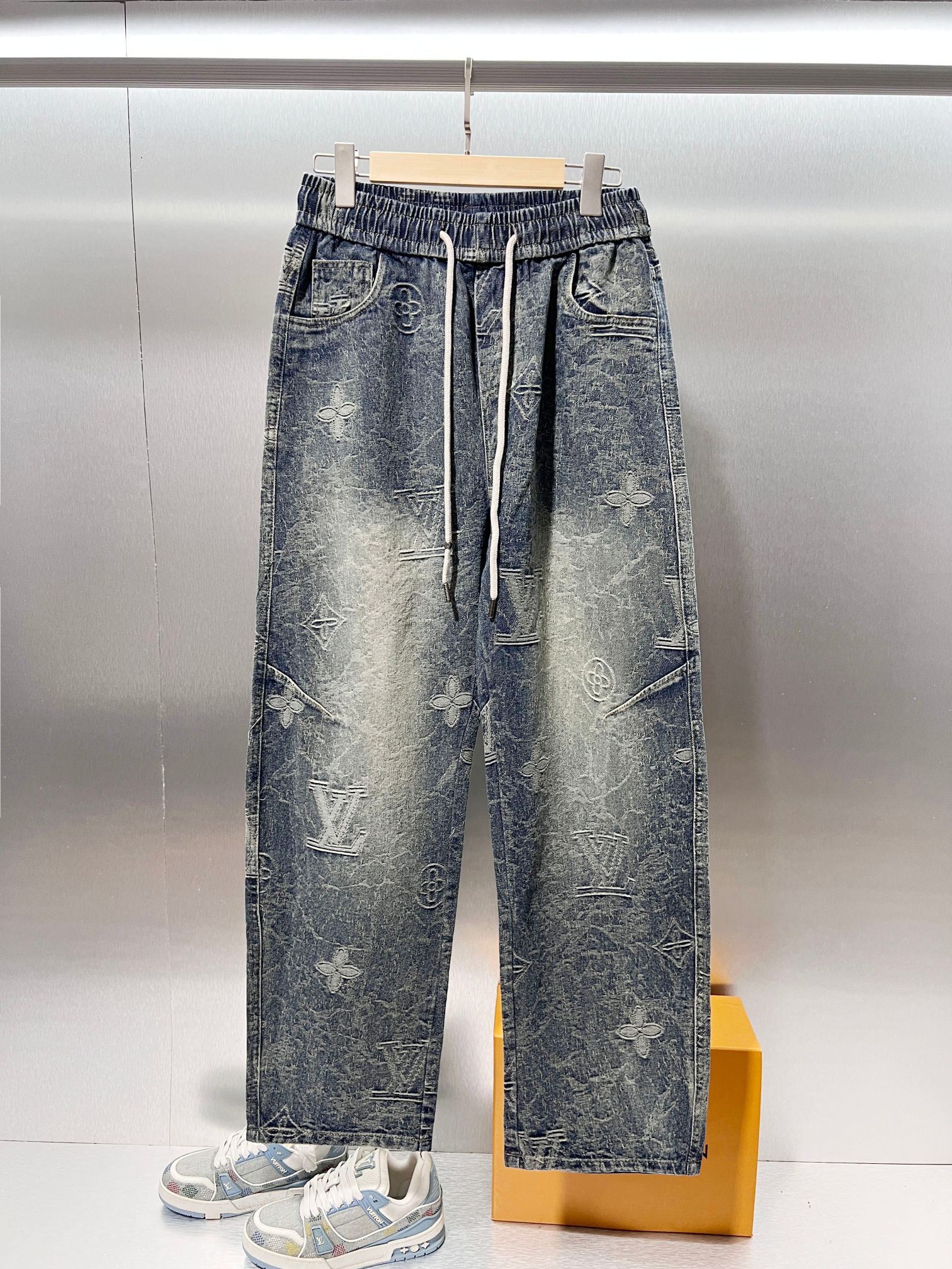 Cheap Louis Vuitton Pants for Men in 233308, $50 USD- [IB233308] - Replica Louis Vuitton Pants for Men