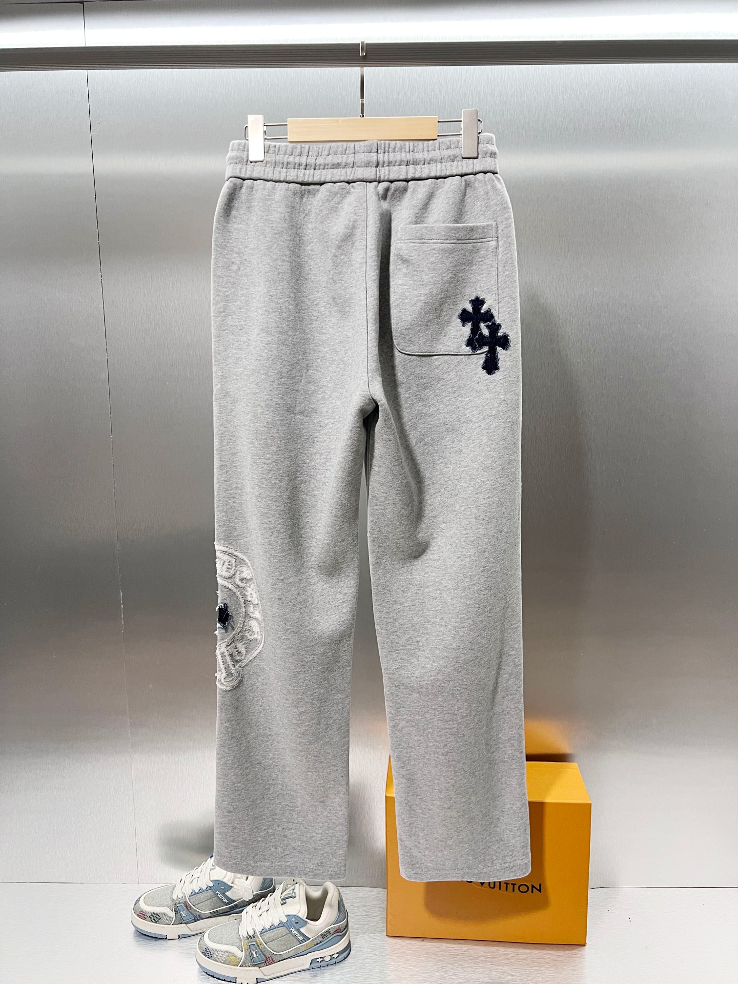 Cheap Chrome Hearts Pants in 233317, $50 USD- [IB233317] - Replica Chrome Hearts Pants
