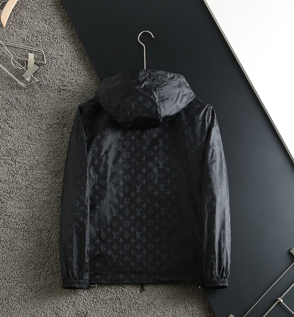Cheap Louis Vuitton Thin Jackets For Men in 233339, $75 USD- [IB233339] - Replica Louis Vuitton Thin Jackets For Men