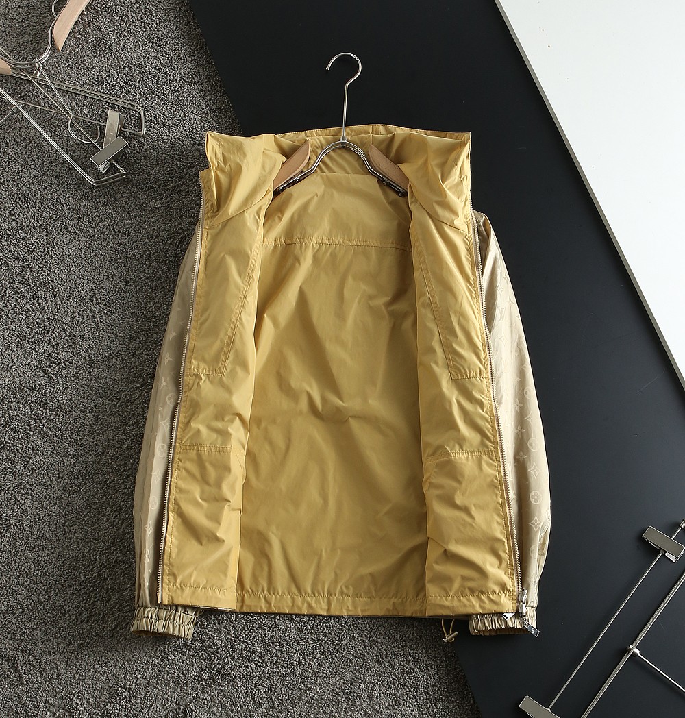 Cheap Louis Vuitton Thin Jackets For Men in 233340, $75 USD- [IB233340] - Replica Louis Vuitton Thin Jackets For Men