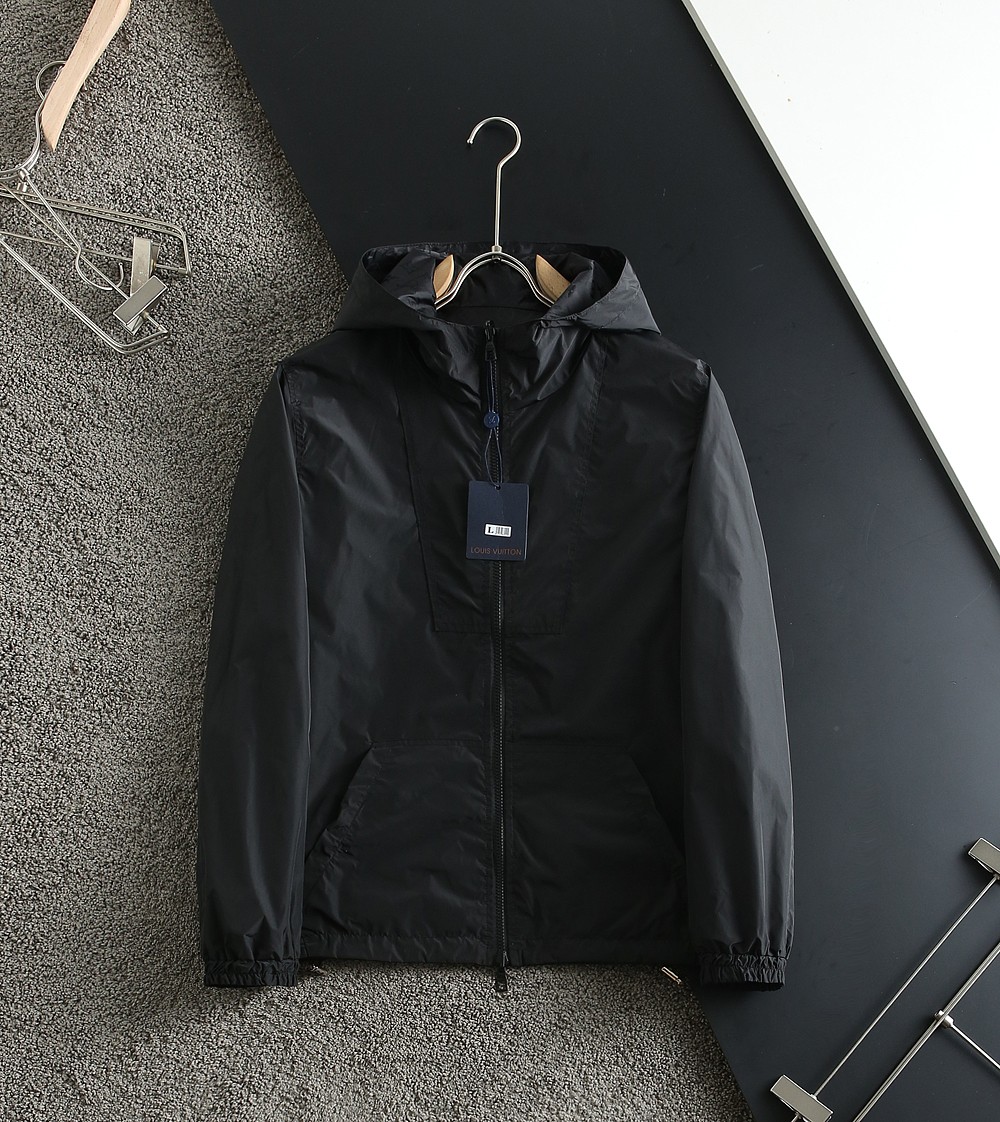Cheap Louis Vuitton Thin Jackets For Men in 233341, $75 USD- [IB233341] - Replica Louis Vuitton Thin Jackets For Men
