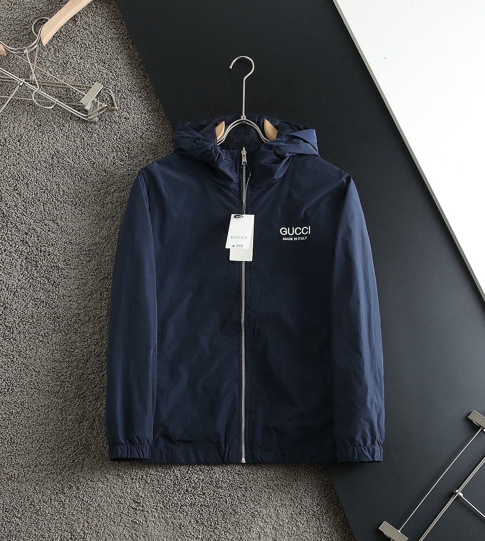 Cheap Gucci Thin Jackets For Men in 233344, $75 USD- [IB233344] - Replica Gucci Thin Jackets For Men