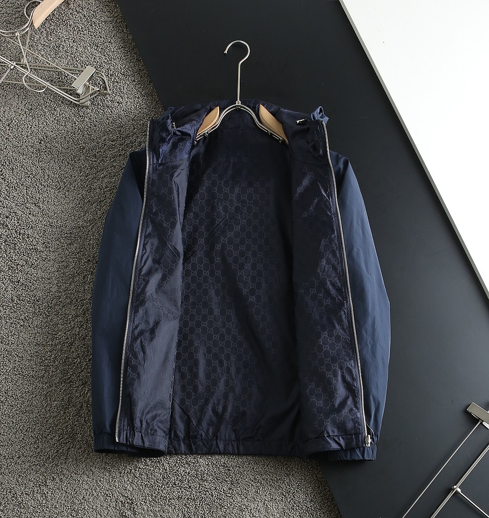 Cheap Gucci Thin Jackets For Men in 233344, $75 USD- [IB233344] - Replica Gucci Thin Jackets For Men