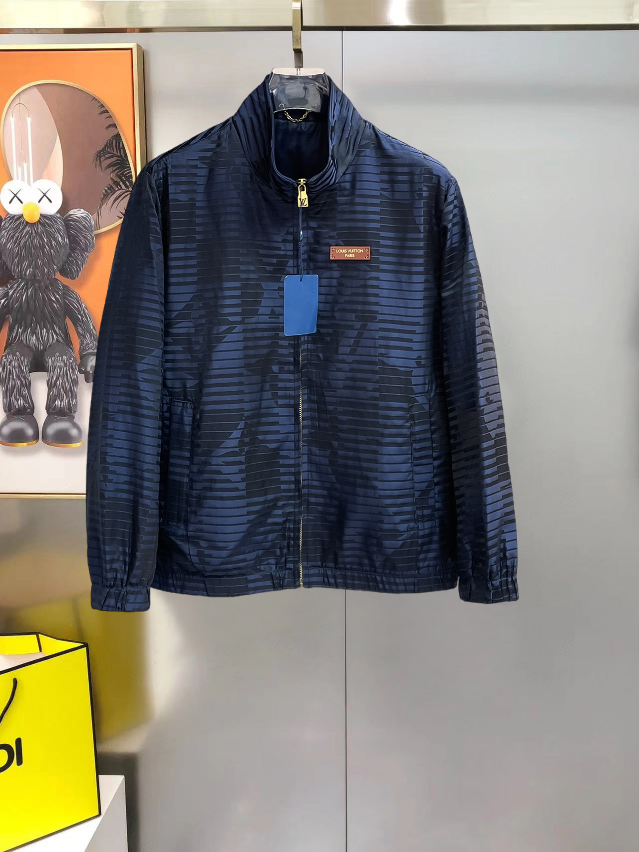 Cheap Louis Vuitton Thin Jackets For Men in 233350, $75 USD- [IB233350] - Replica Louis Vuitton Thin Jackets For Men