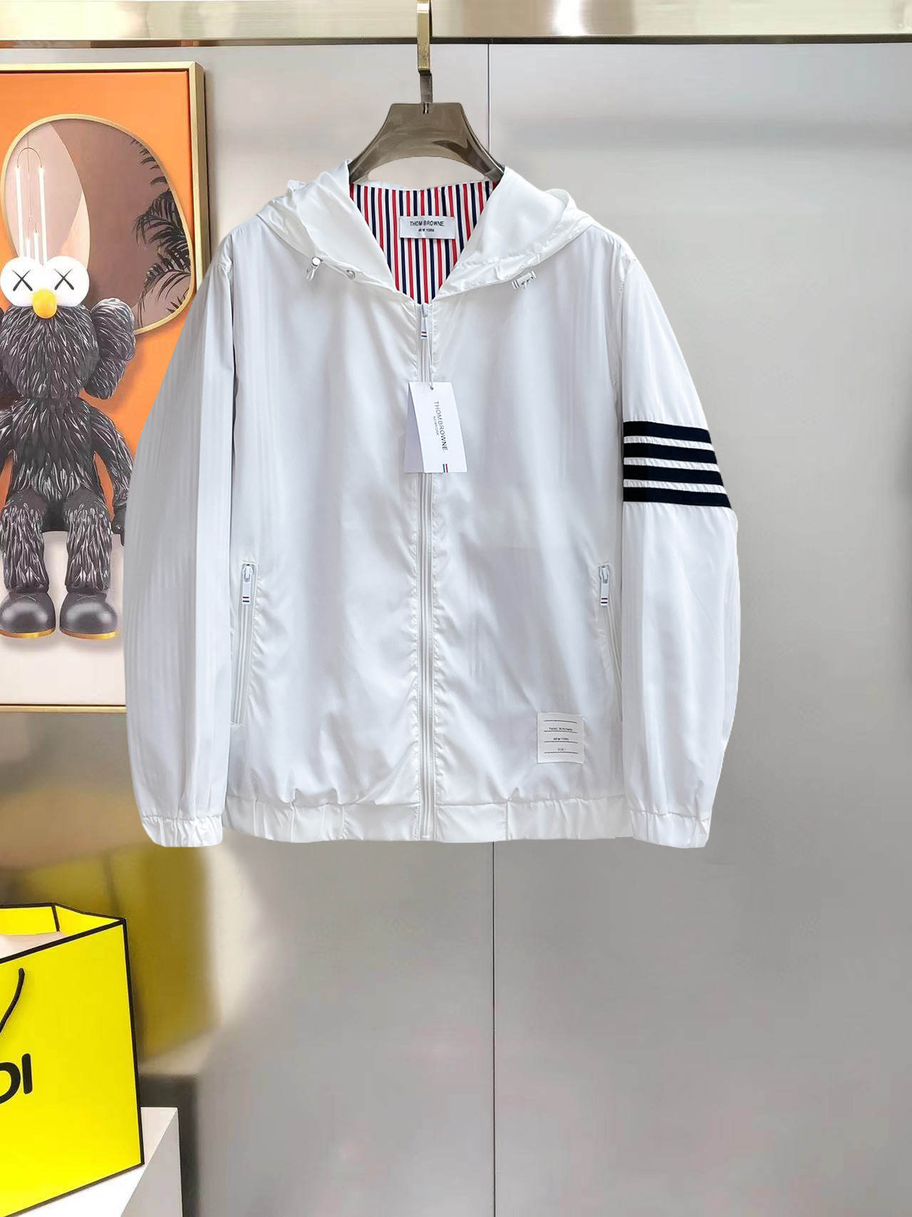 Cheap Thom Browne Jackets for Men in 233359, $105 USD- [IB233359] - Replica Thom Browne Jackets for Men
