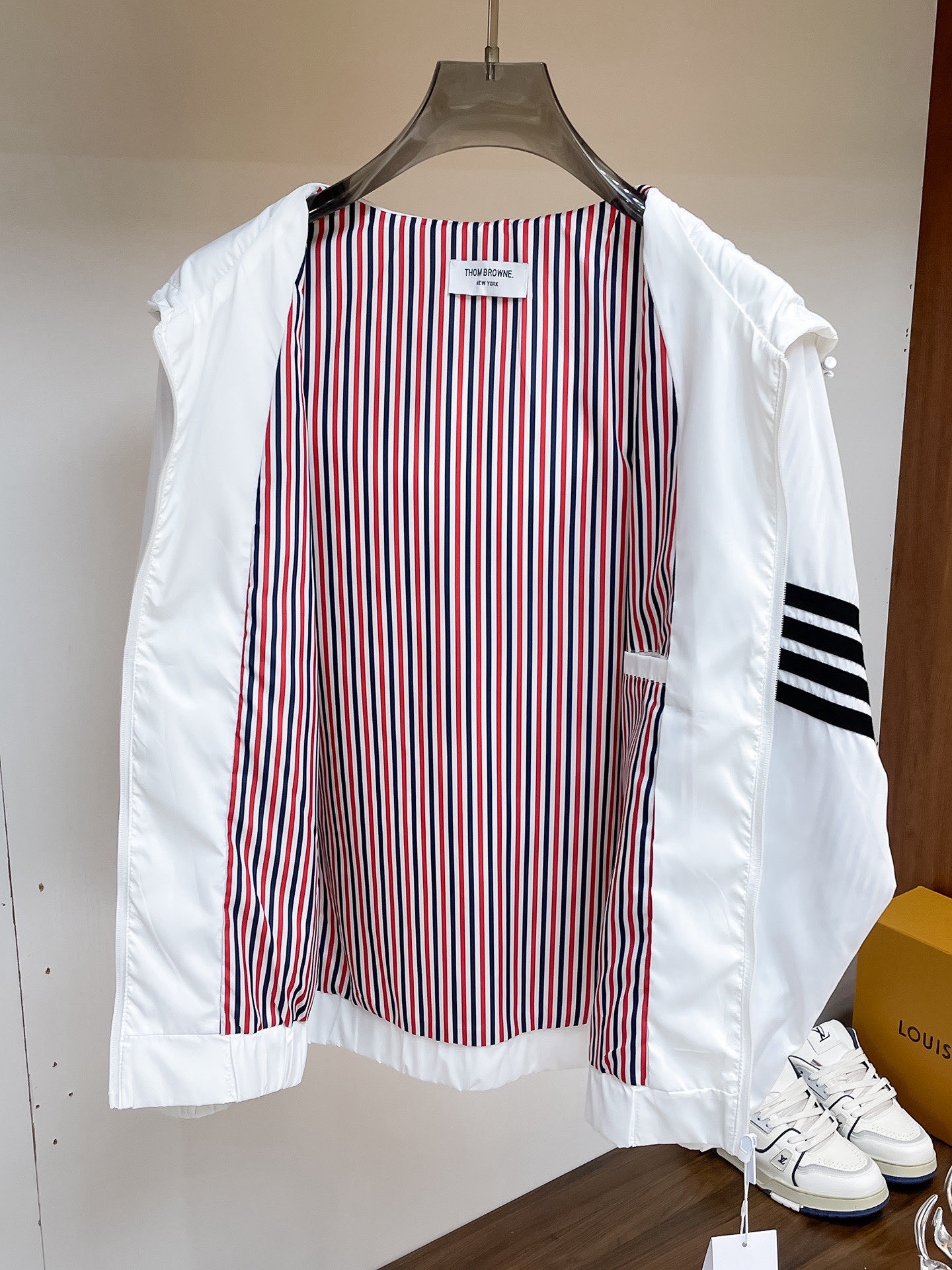 Cheap Thom Browne Jackets for Men in 233359, $105 USD- [IB233359] - Replica Thom Browne Jackets for Men