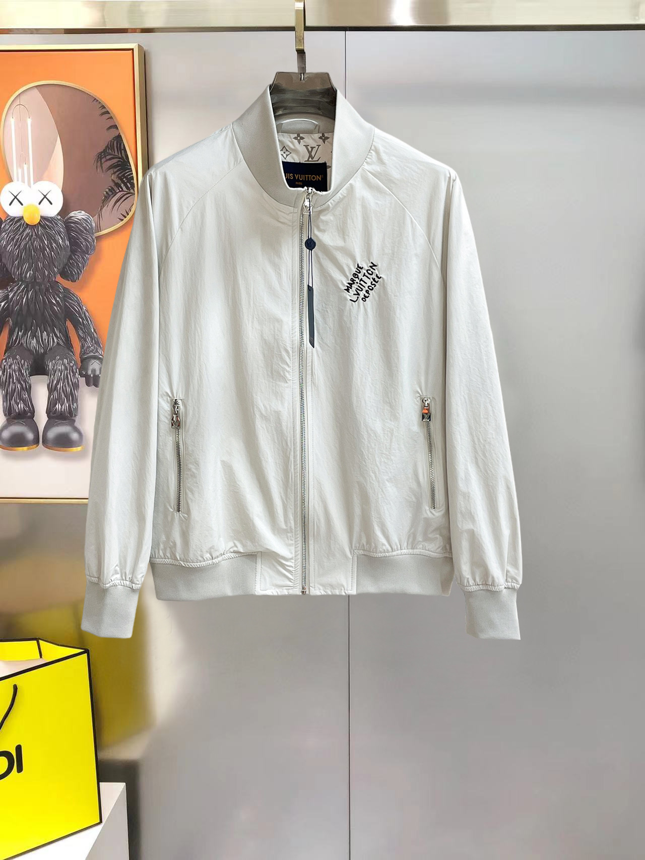 Cheap Louis Vuitton Thin Jackets For Men in 233410, $100 USD- [IB233410] - Replica Louis Vuitton Thin Jackets For Men