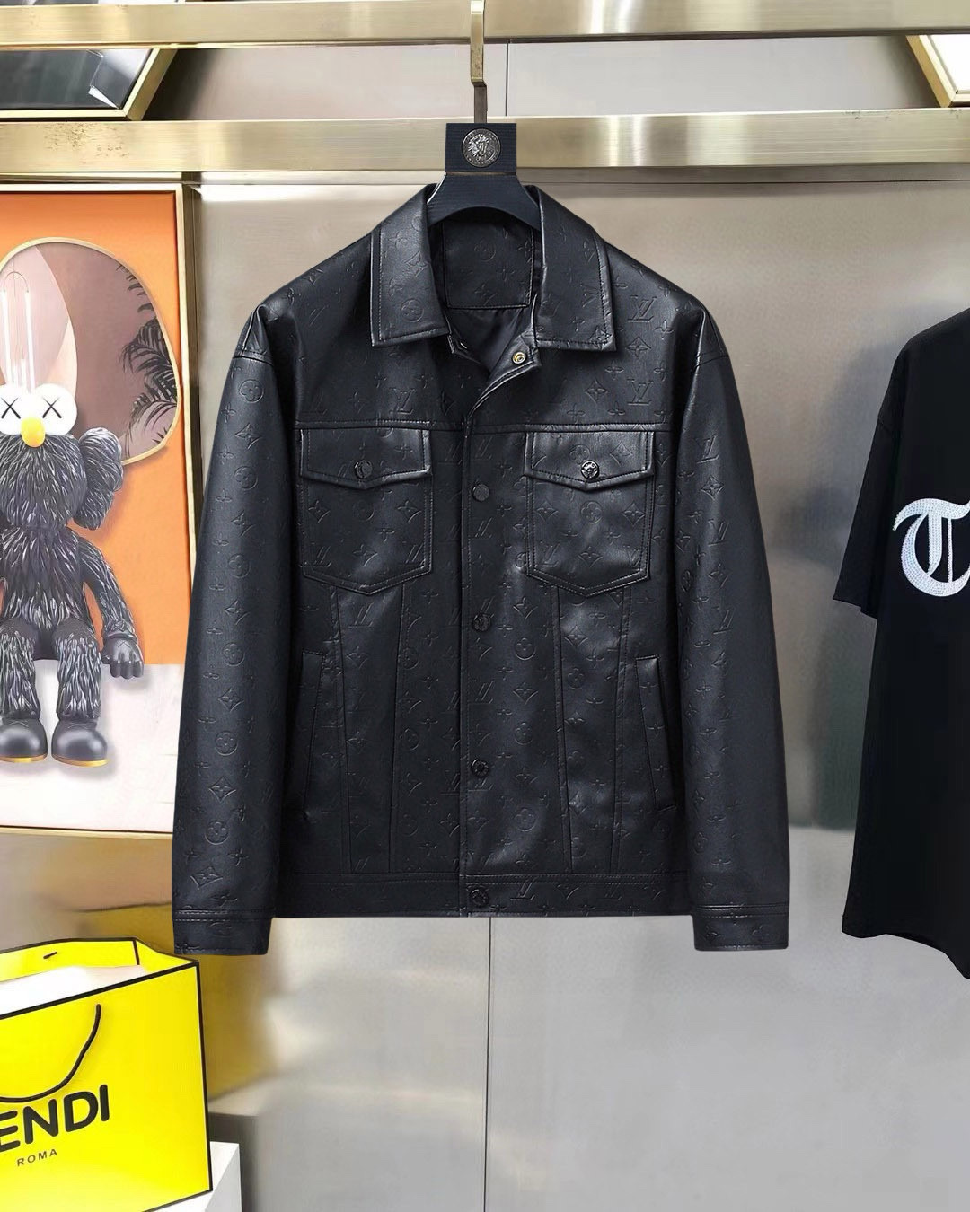 Cheap Louis Vuitton Thin Jackets For Men in 233418, $100 USD- [IB233418] - Replica Louis Vuitton Thin Jackets For Men
