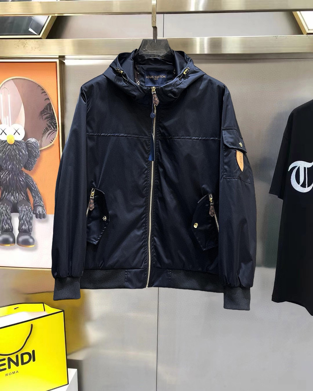 Cheap Louis Vuitton Thin Jackets For Men in 233420, $100 USD- [IB233420] - Replica Louis Vuitton Thin Jackets For Men