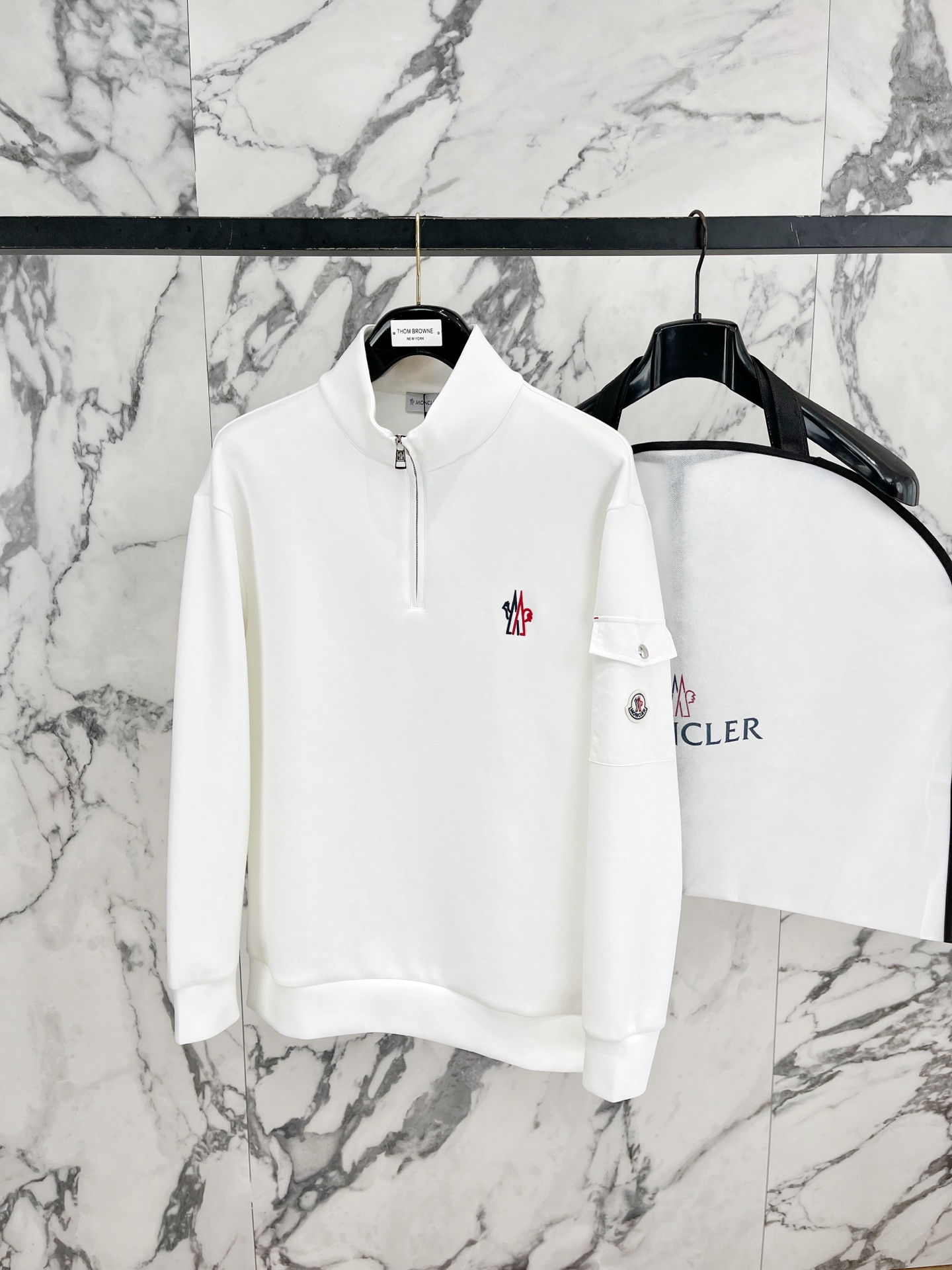Cheap Moncle Hoody for Men in 233450, $60 USD- [IB233450] - Replica Moncle Hoody for Men