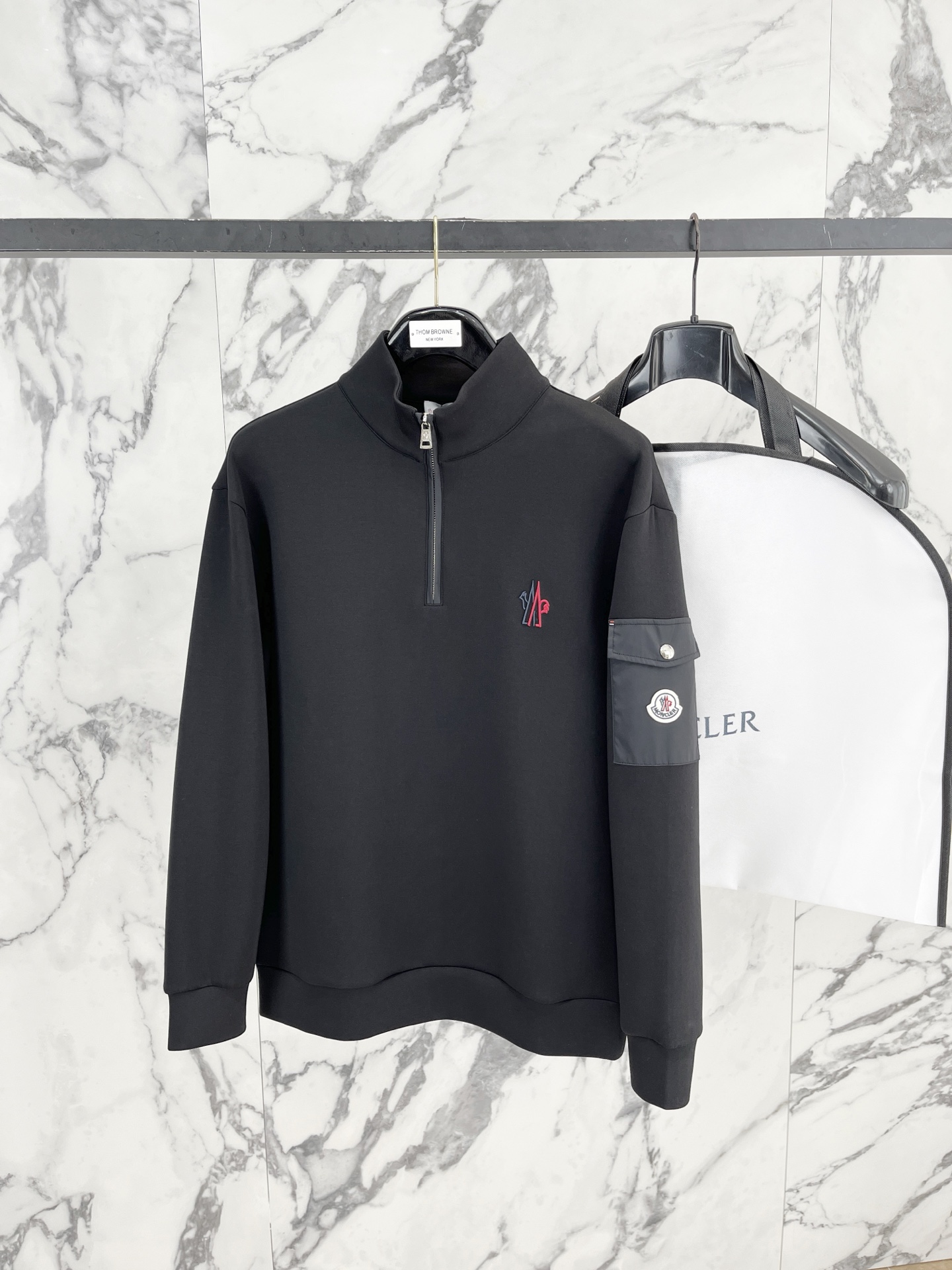 Cheap Moncle Hoody for Men in 233451, $60 USD- [IB233451] - Replica Moncle Hoody for Men
