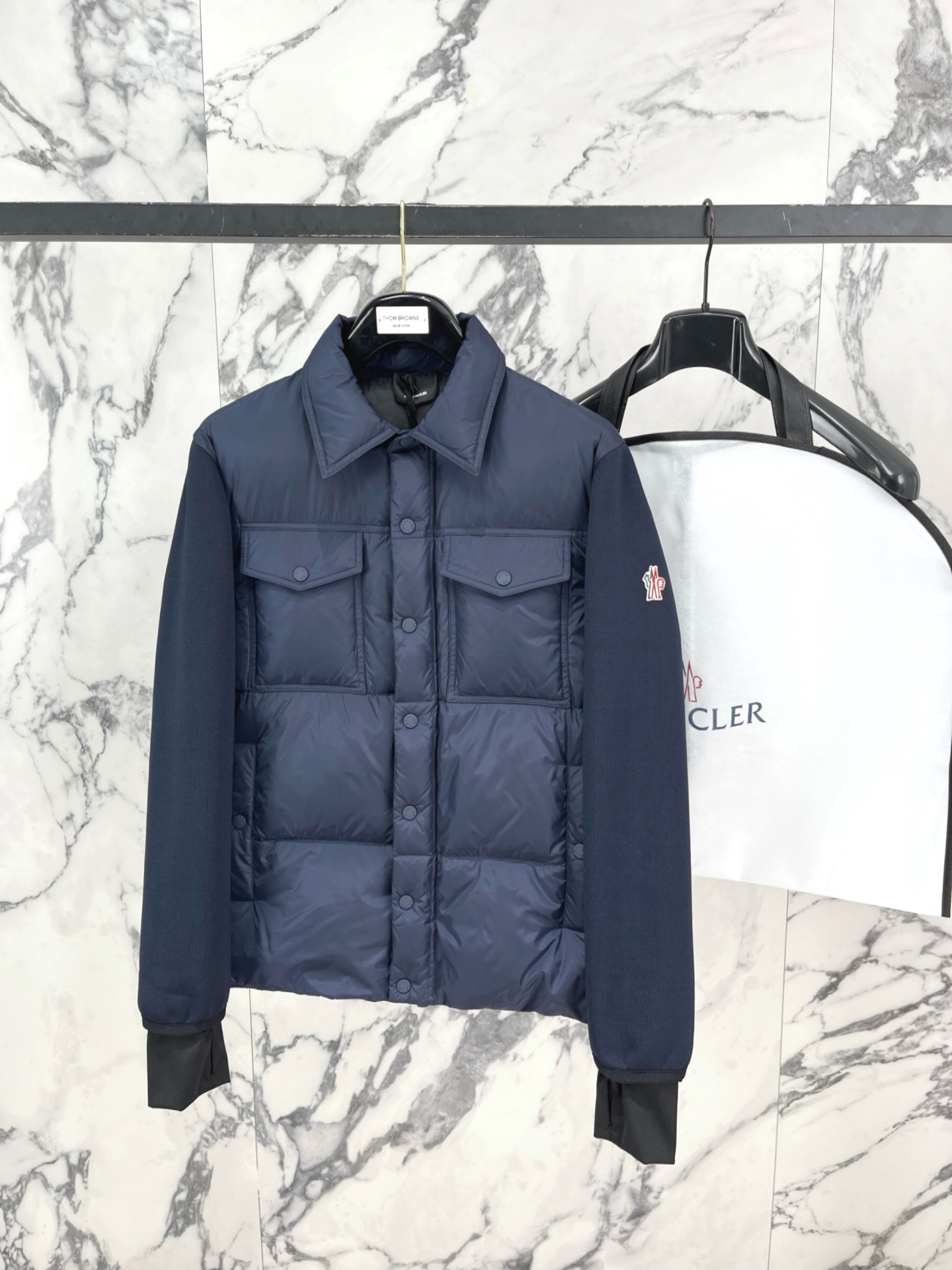 Cheap Moncle Thick Coats For Men in 233457, $155 USD- [IB233457] - Replica Moncle Thick Coats For Men