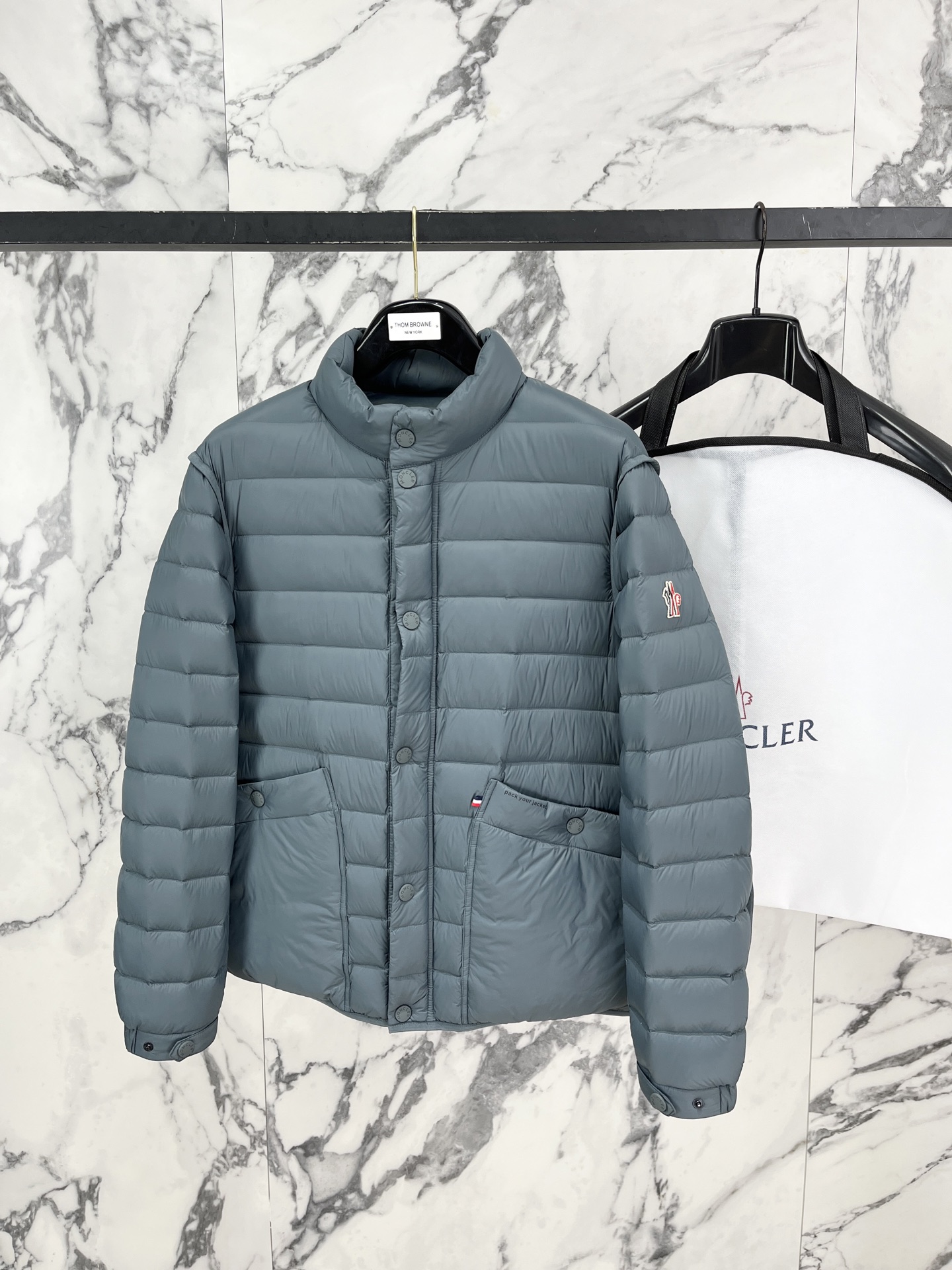 Cheap Moncle Thick Coats For Men in 233458, $155 USD- [IB233458] - Replica Moncle Thick Coats For Men