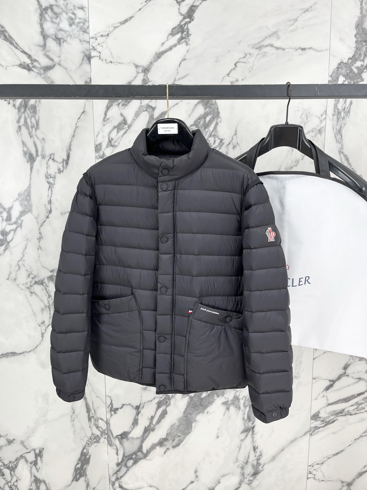 Cheap Moncle Thick Coats For Men in 233459, $155 USD- [IB233459] - Replica Moncle Thick Coats For Men