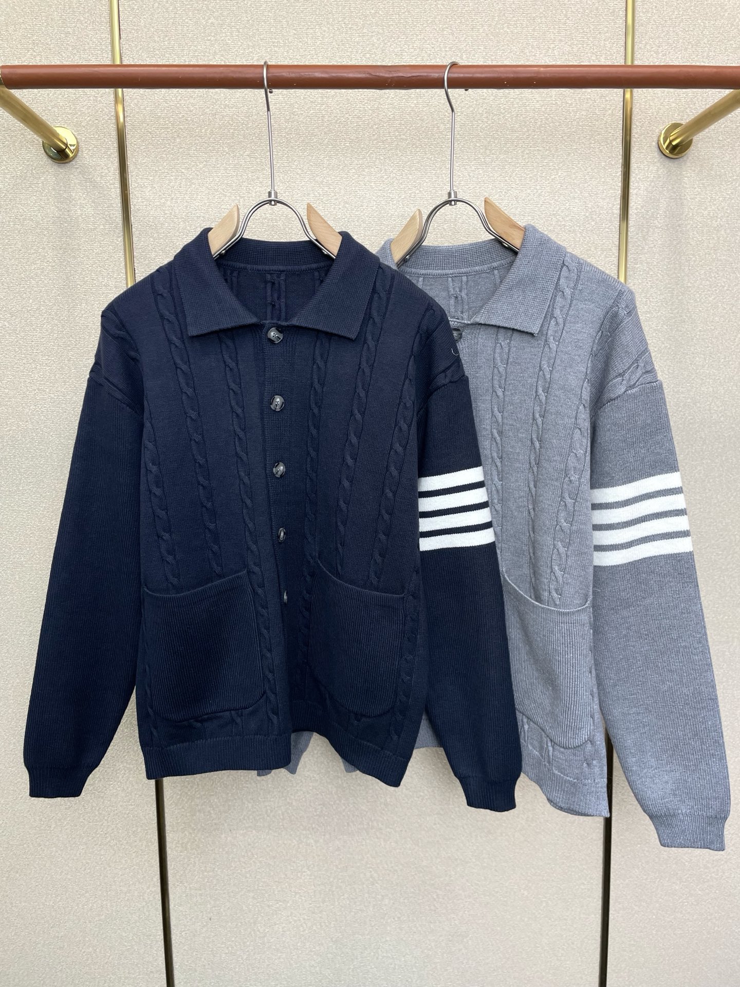 Cheap Thom Browne Sweaters in 233469, $95 USD- [IB233469] - Replica Thom Browne Sweaters