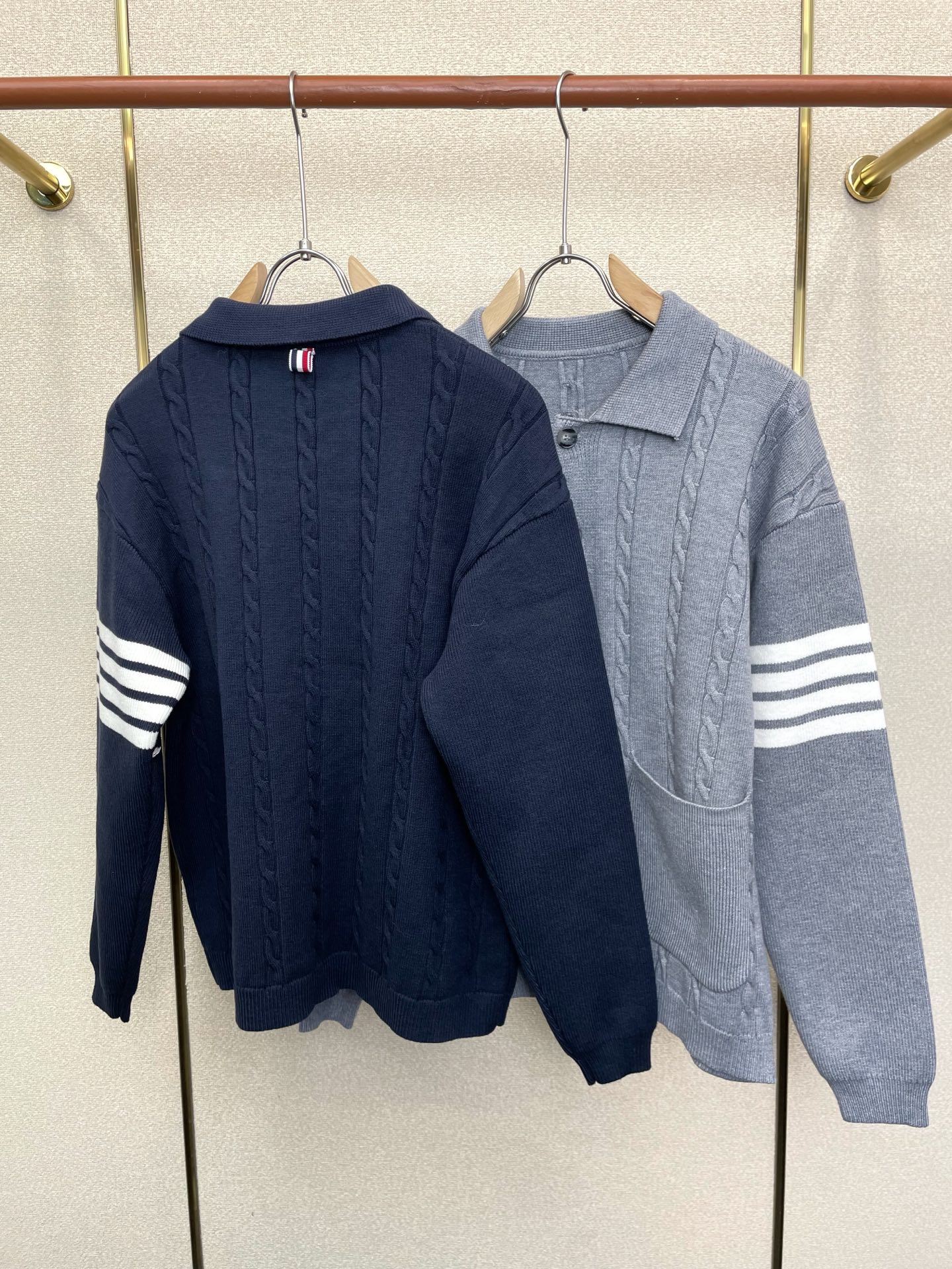 Cheap Thom Browne Sweaters in 233469, $95 USD- [IB233469] - Replica Thom Browne Sweaters