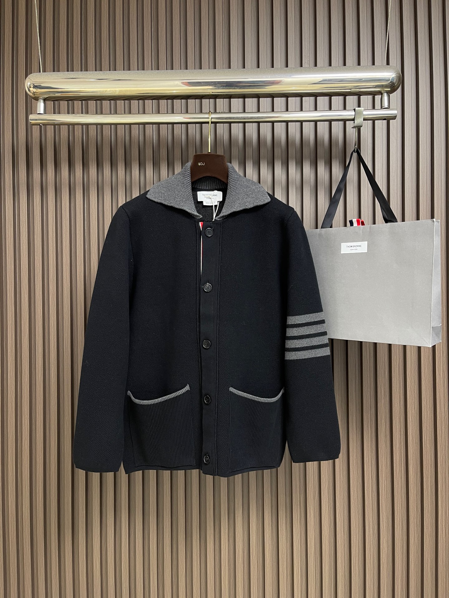 Cheap Thom Browne Jackets for Men in 233473, $95 USD- [IB233473] - Replica Thom Browne Jackets for Men