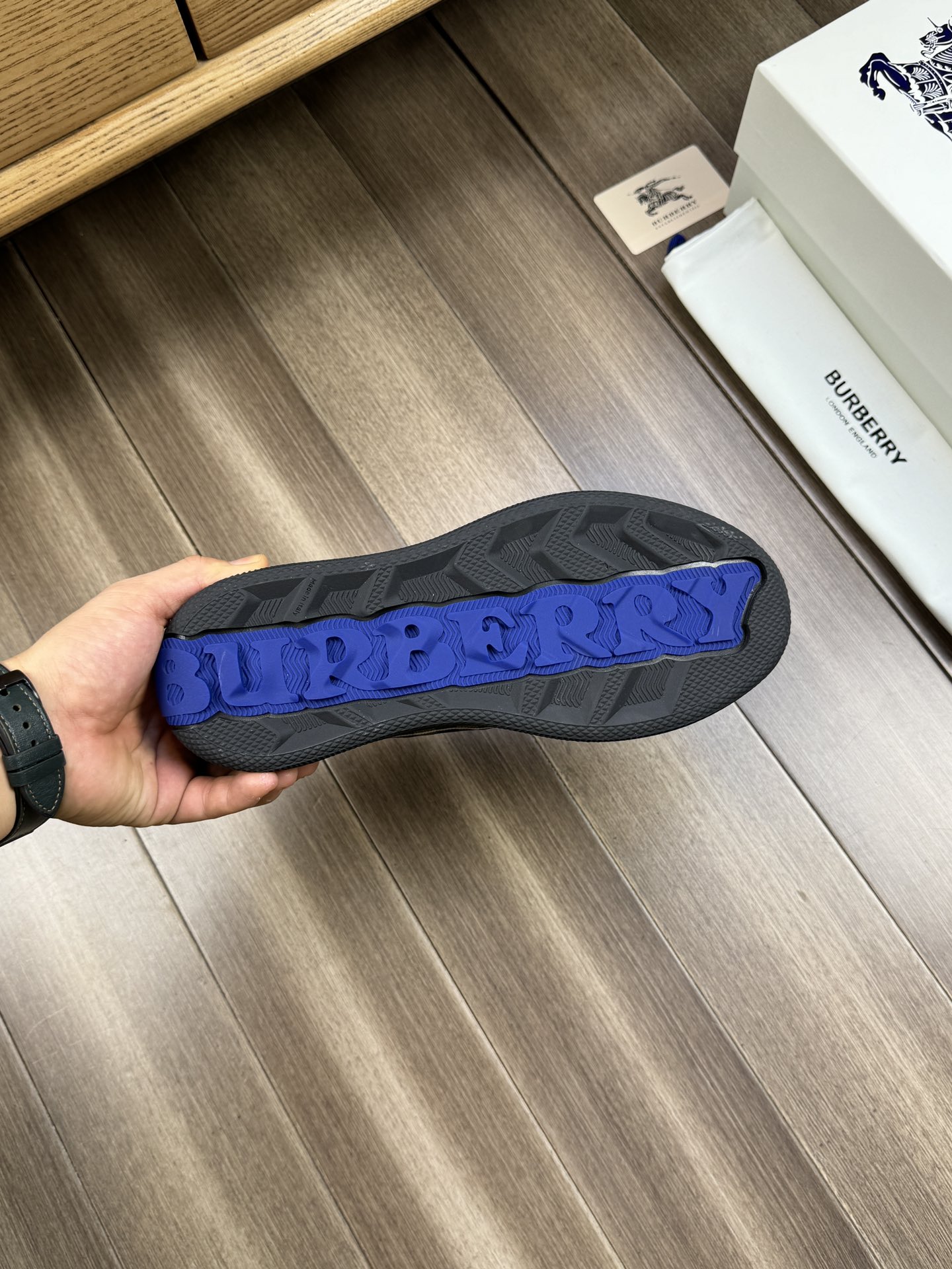 Cheap Burberry Sneakers For Men in 233530, $95 USD- [IB233530] - Replica Burberry Sneakers For Men