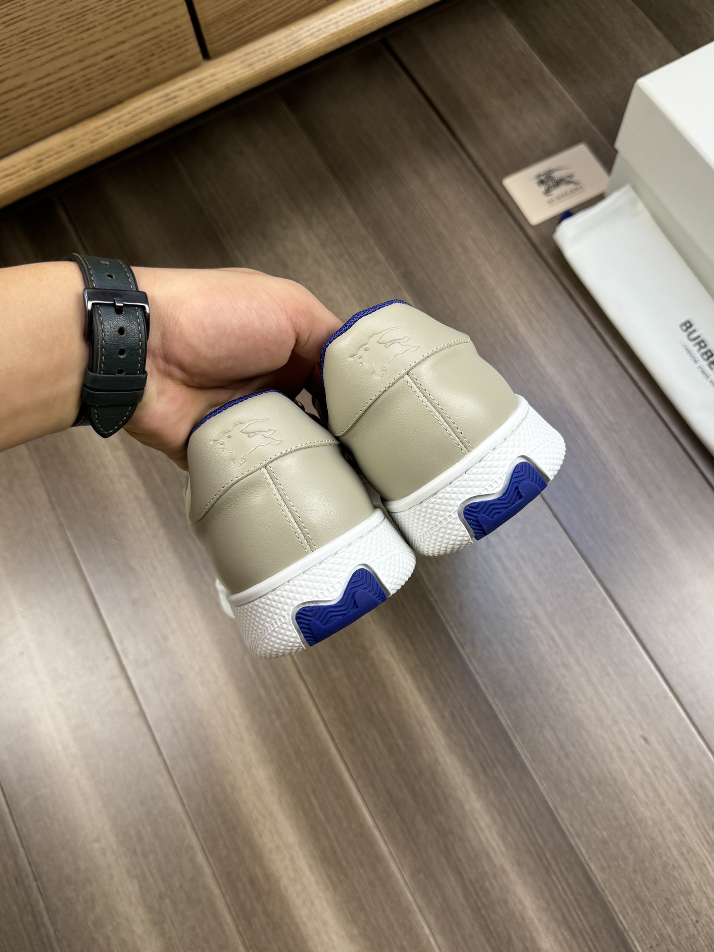 Cheap Burberry Sneakers For Men in 233531, $95 USD- [IB233531] - Replica Burberry Sneakers For Men