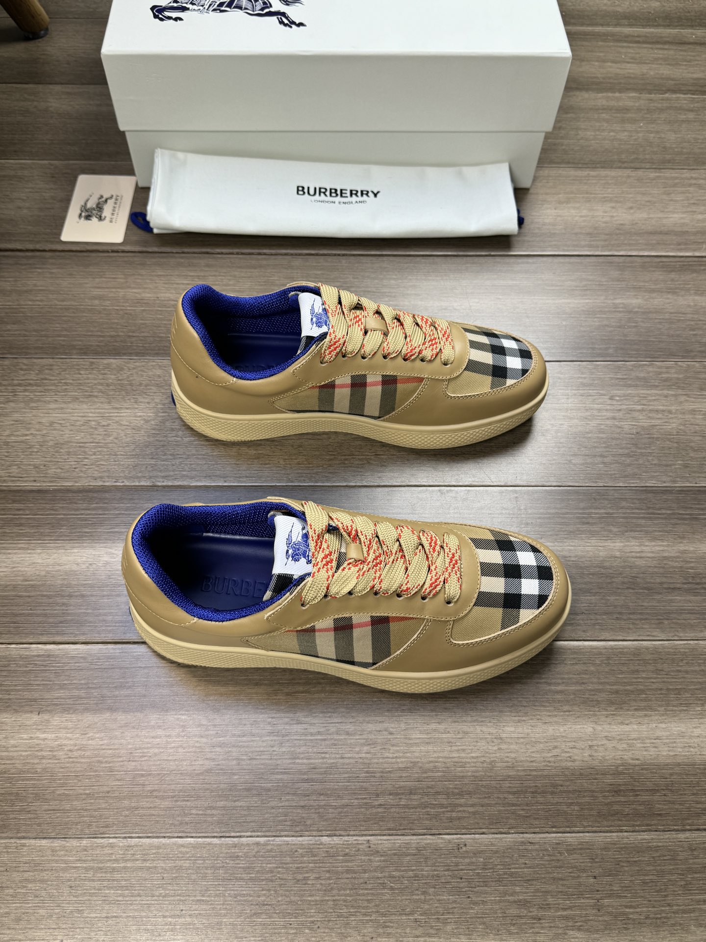 Cheap Burberry Sneakers For Men in 233532, $95 USD- [IB233532] - Replica Burberry Sneakers For Men