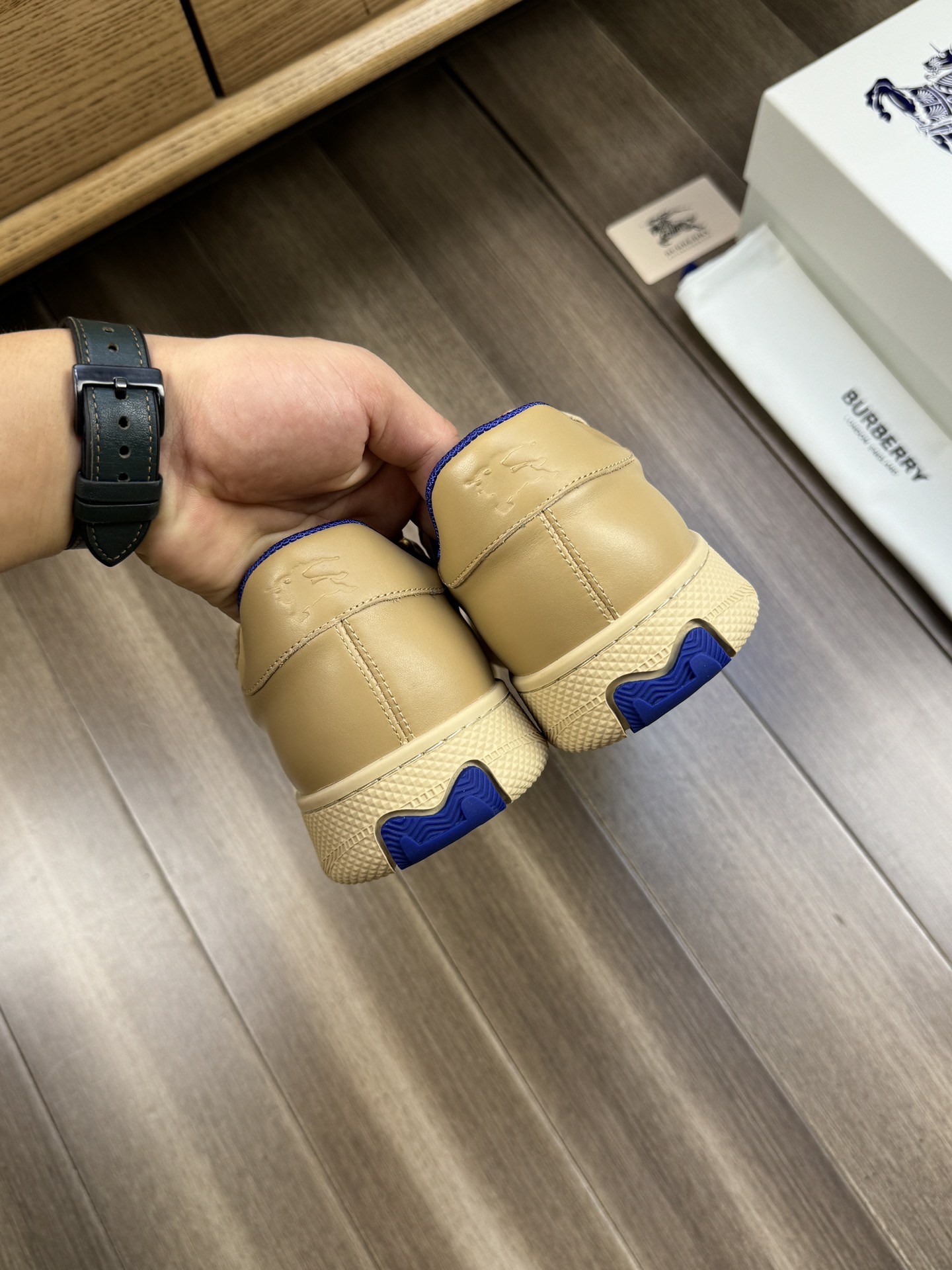 Cheap Burberry Sneakers For Men in 233532, $95 USD- [IB233532] - Replica Burberry Sneakers For Men