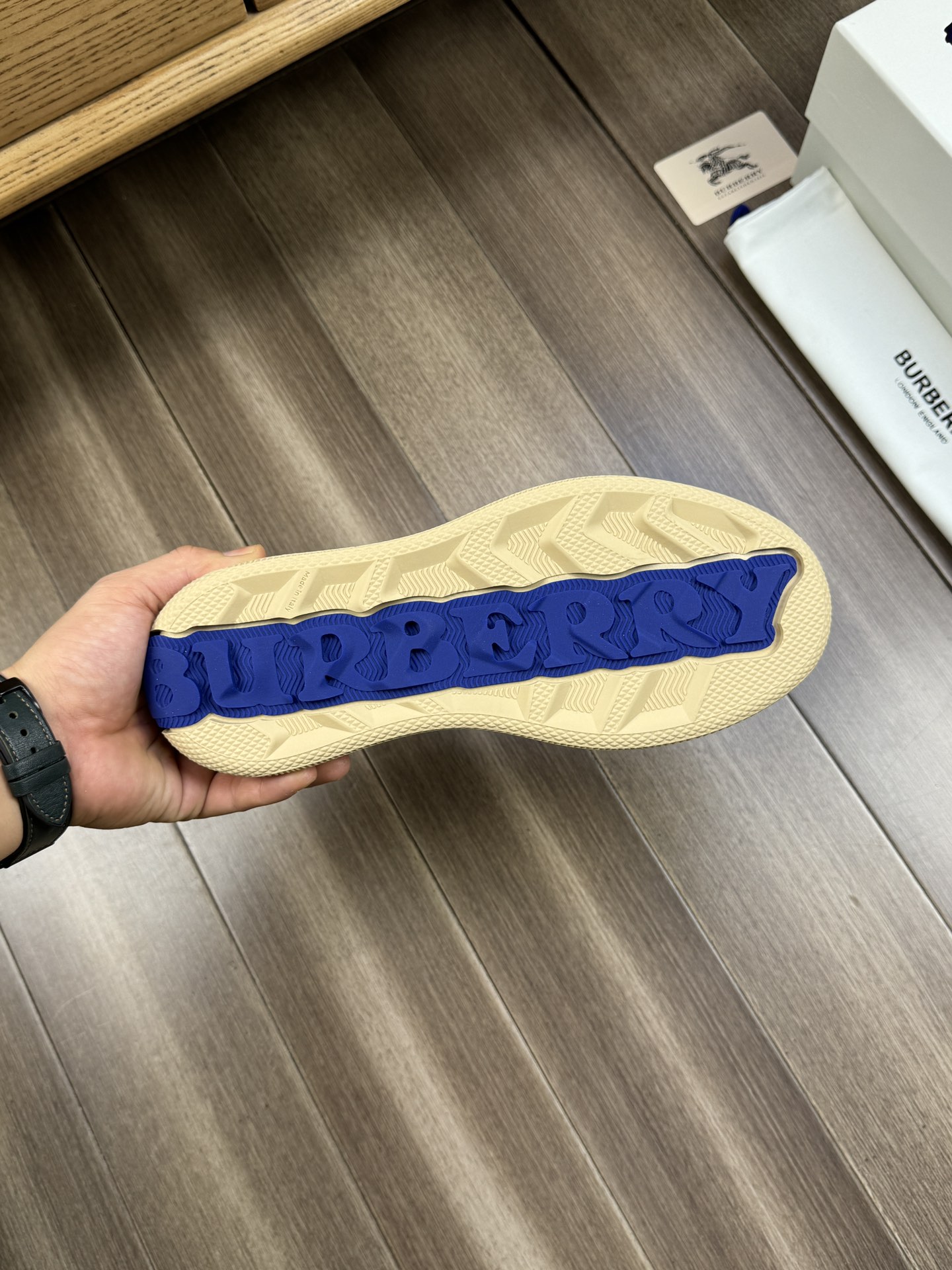 Cheap Burberry Sneakers For Men in 233532, $95 USD- [IB233532] - Replica Burberry Sneakers For Men