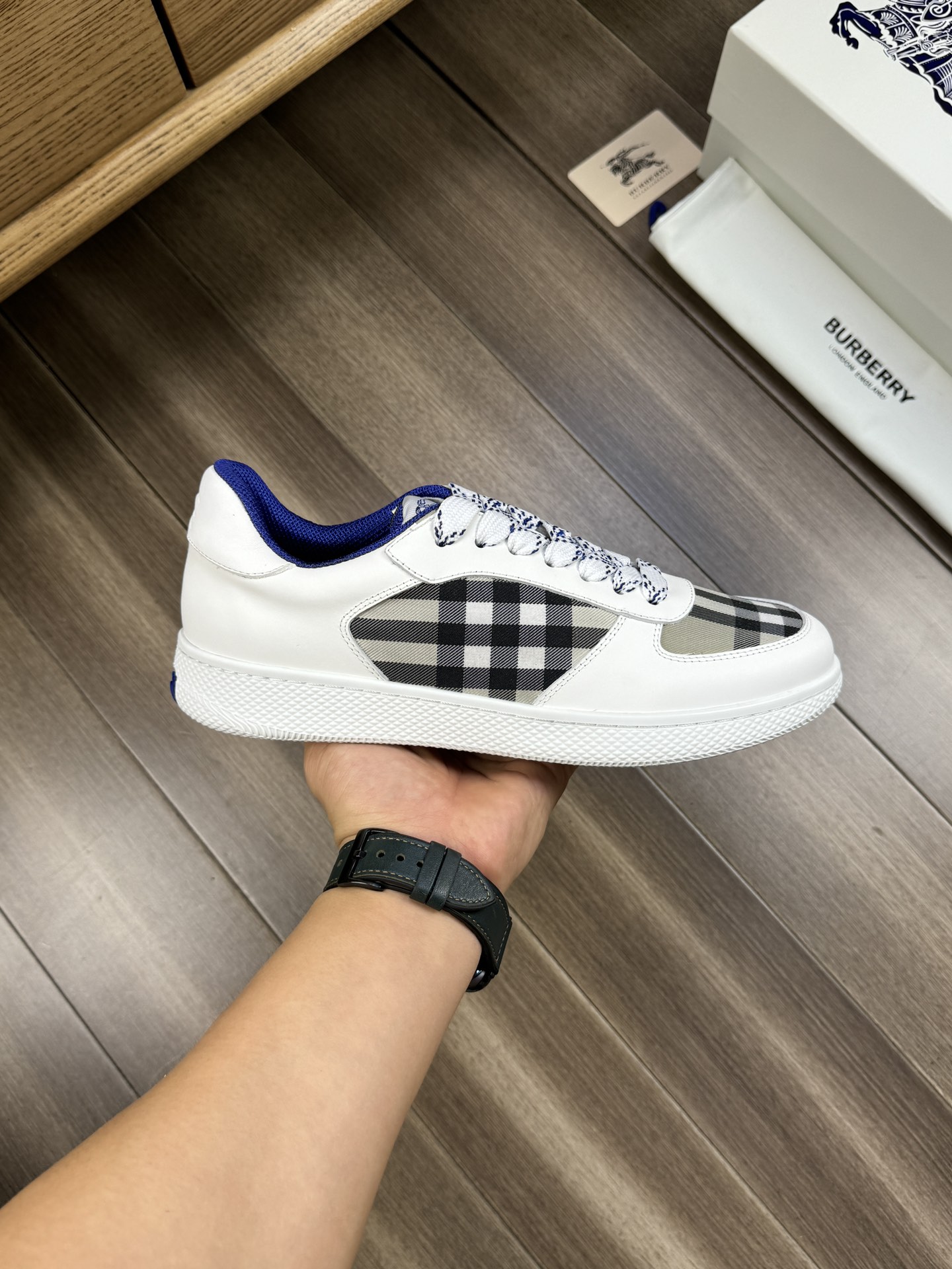 Cheap Burberry Sneakers For Men in 233534, $95 USD- [IB233534] - Replica Burberry Sneakers For Men