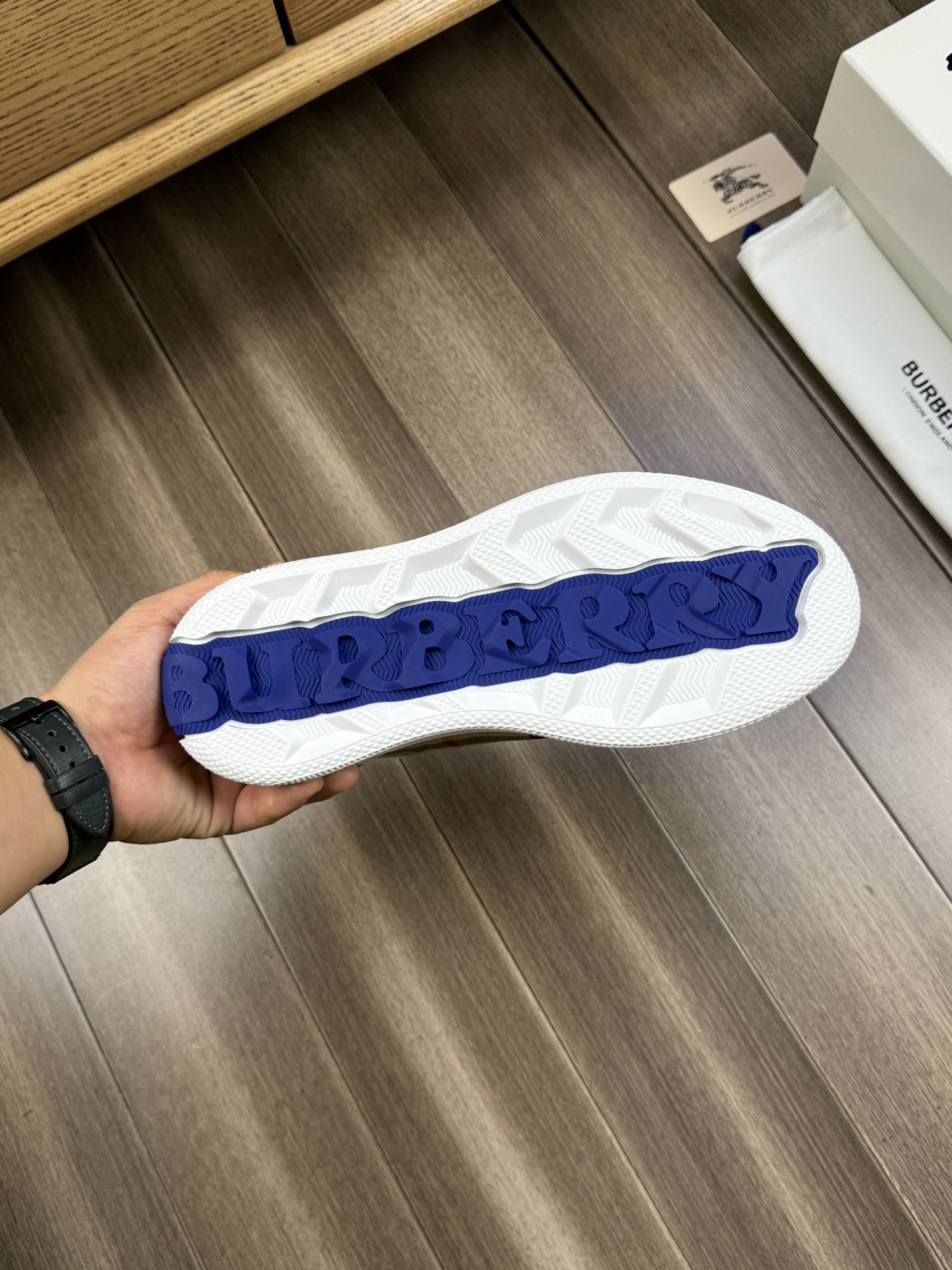 Cheap Burberry Sneakers For Men in 233535, $95 USD- [IB233535] - Replica Burberry Sneakers For Men